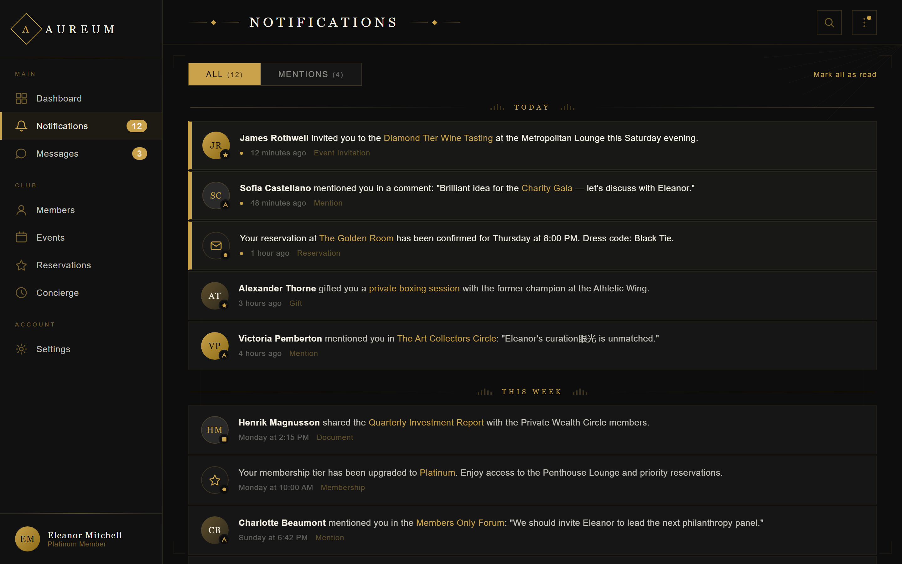 Art Deco Notifications