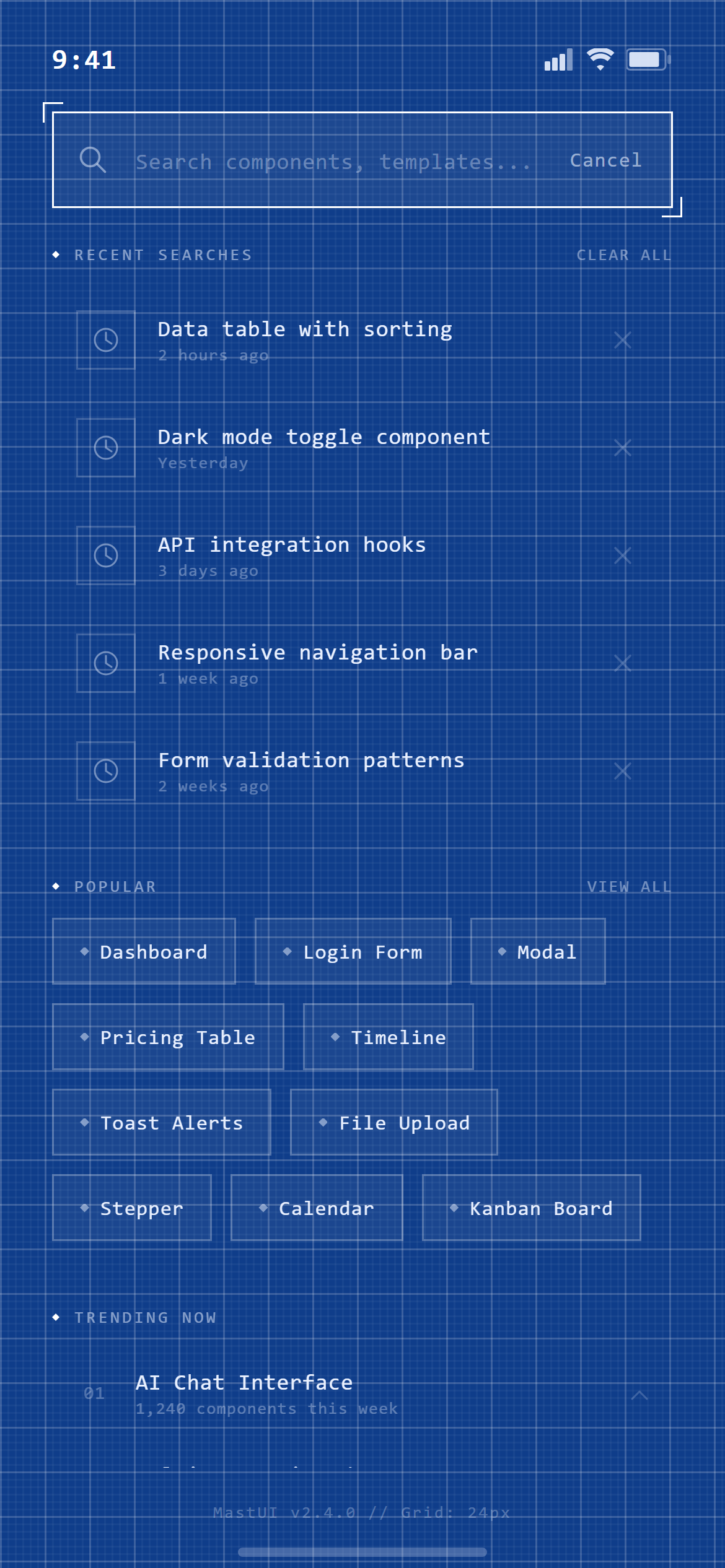 Blueprint Search