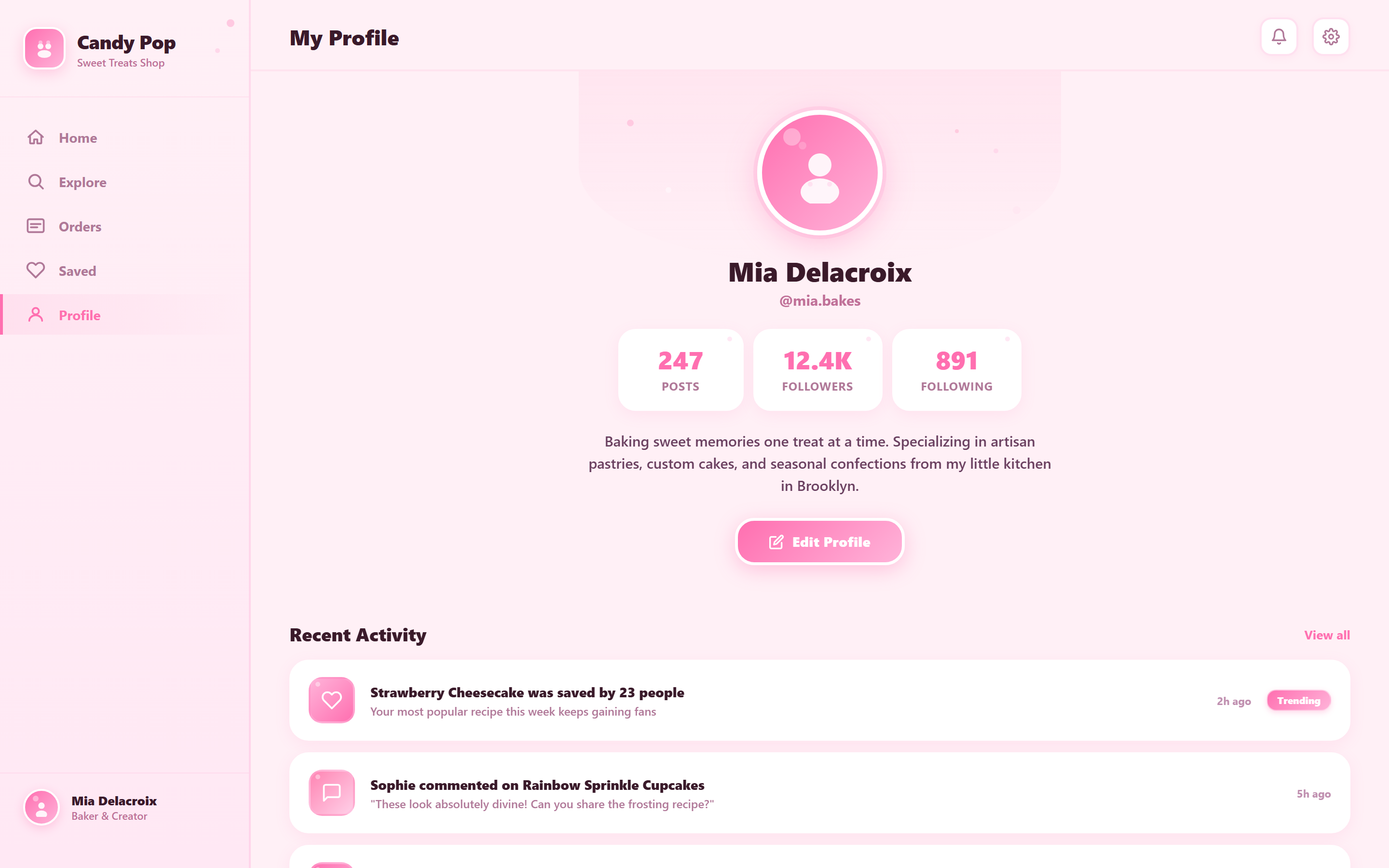 Candy Pop Profile