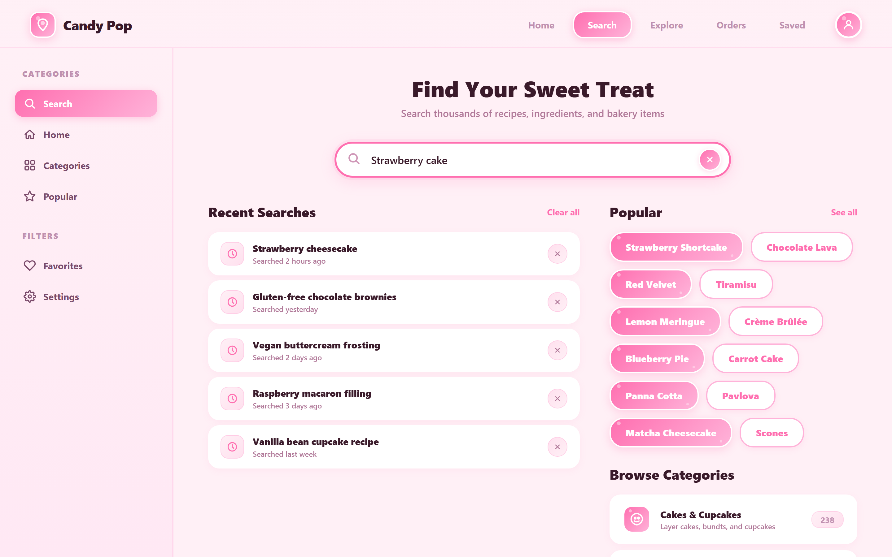 Candy Pop Search