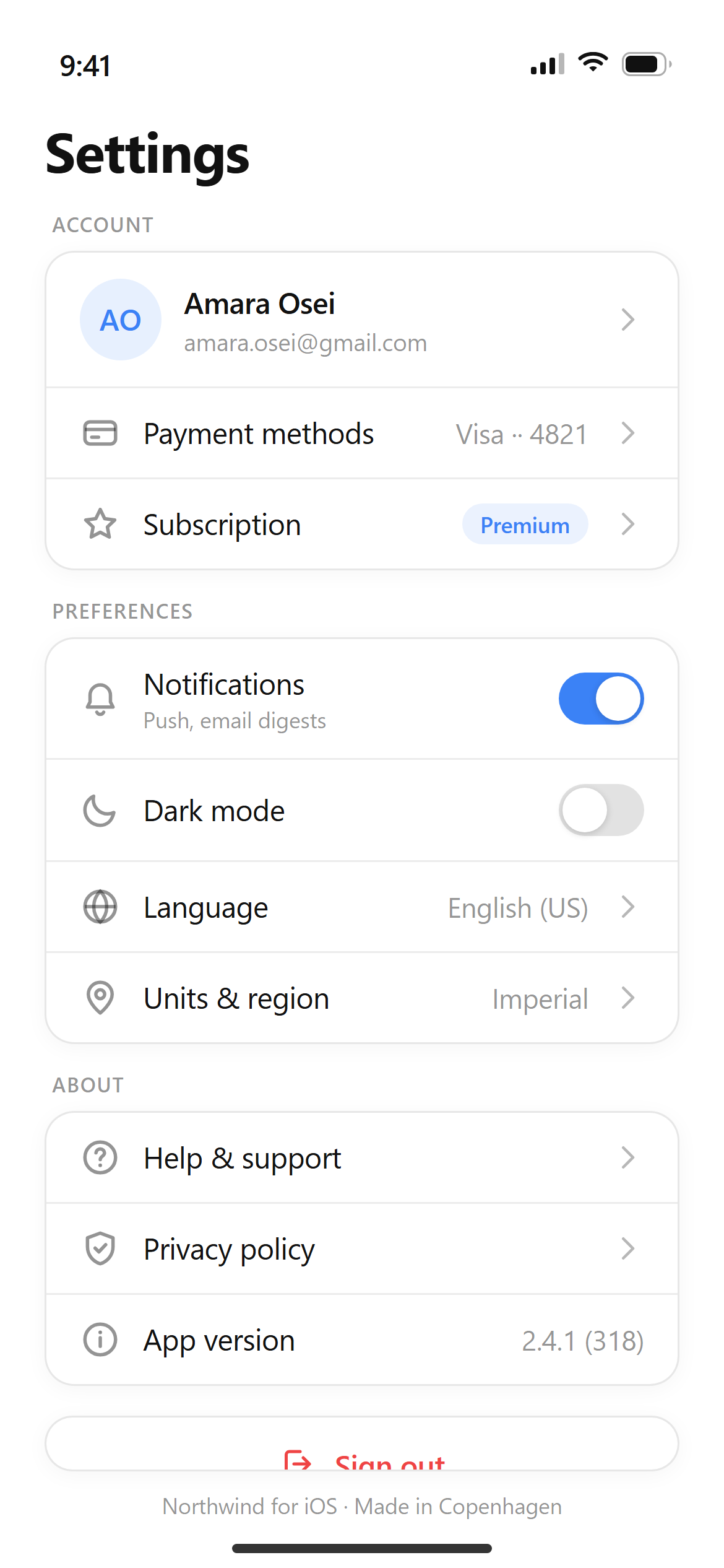 Modern Minimalist Settings