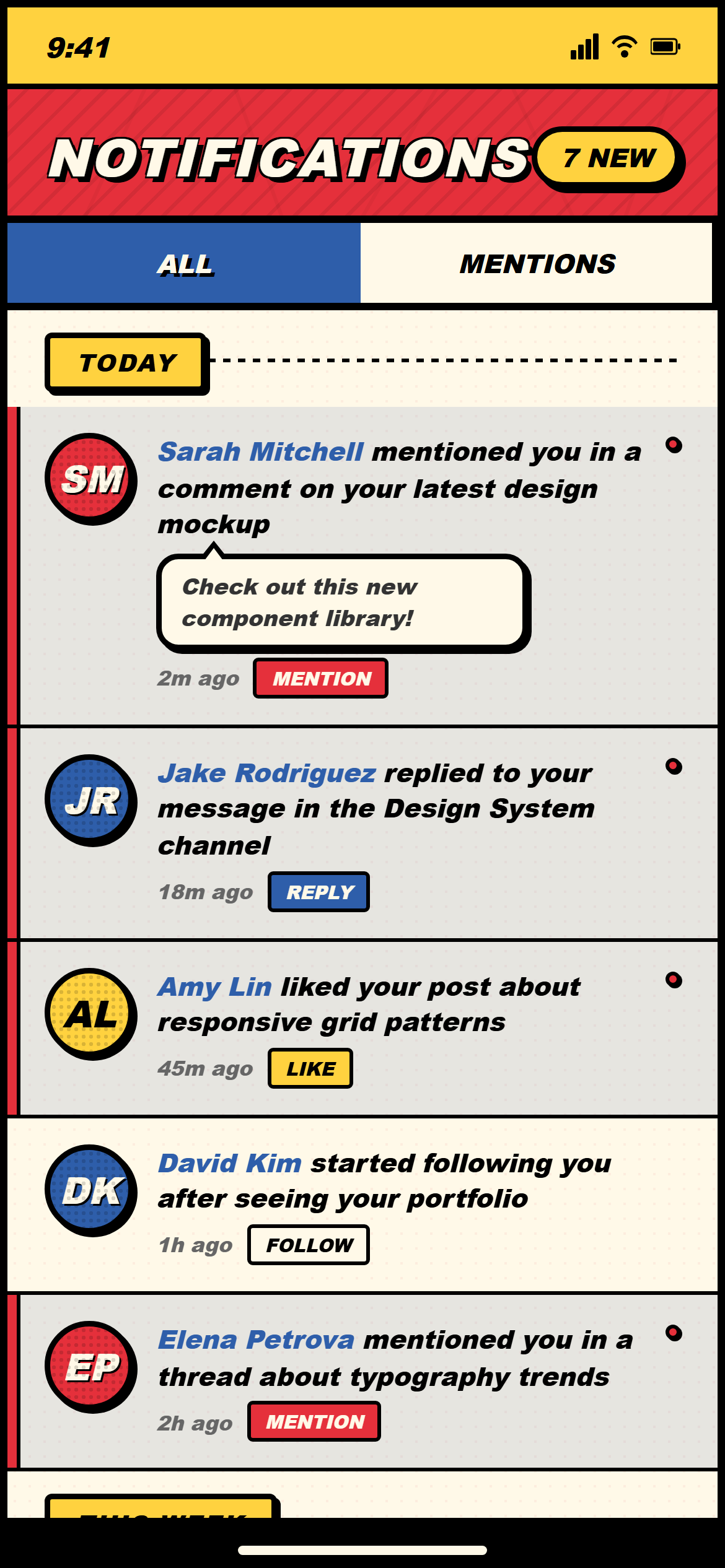 Comic Book Notifications