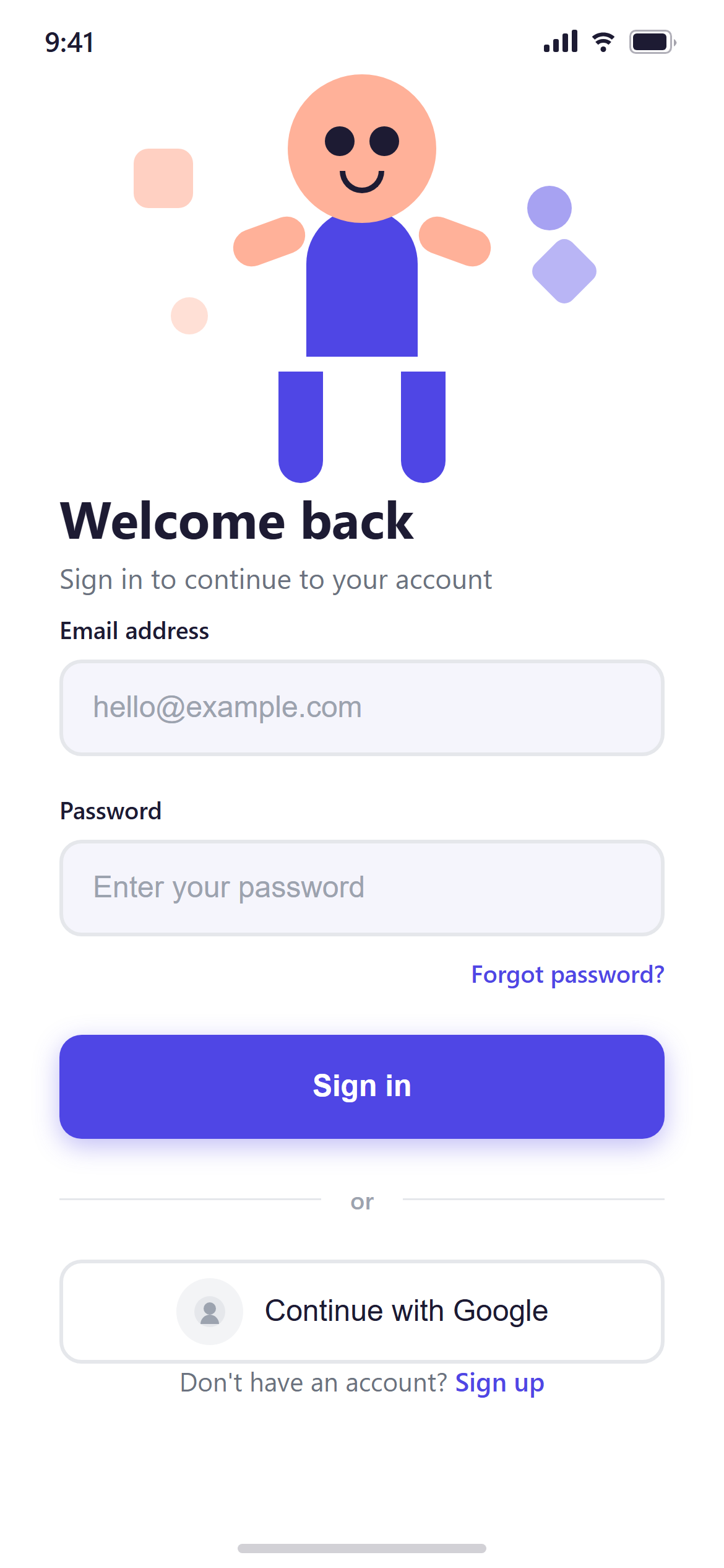 Corporate Flat Illustration Login