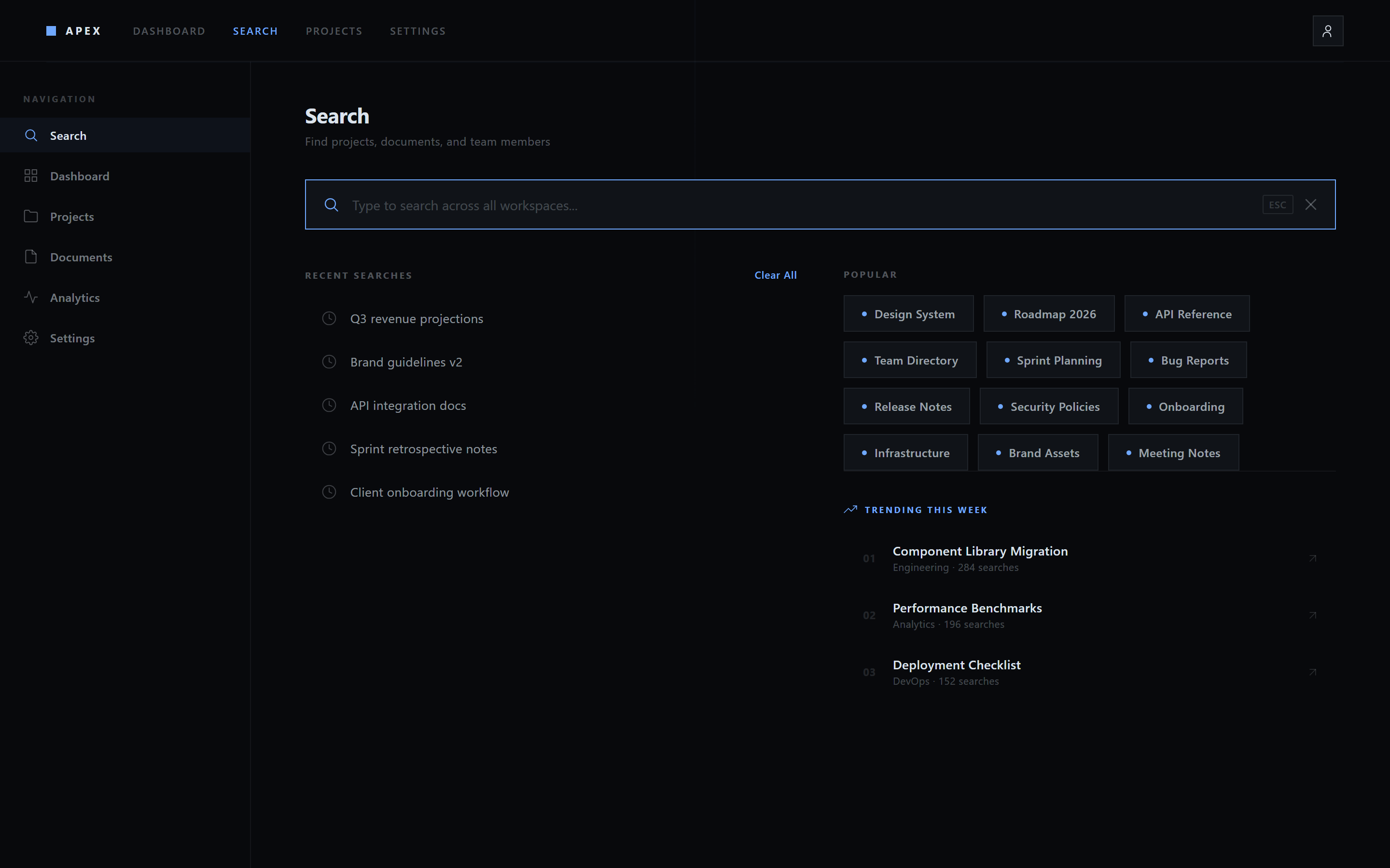 Cyber Noir Search