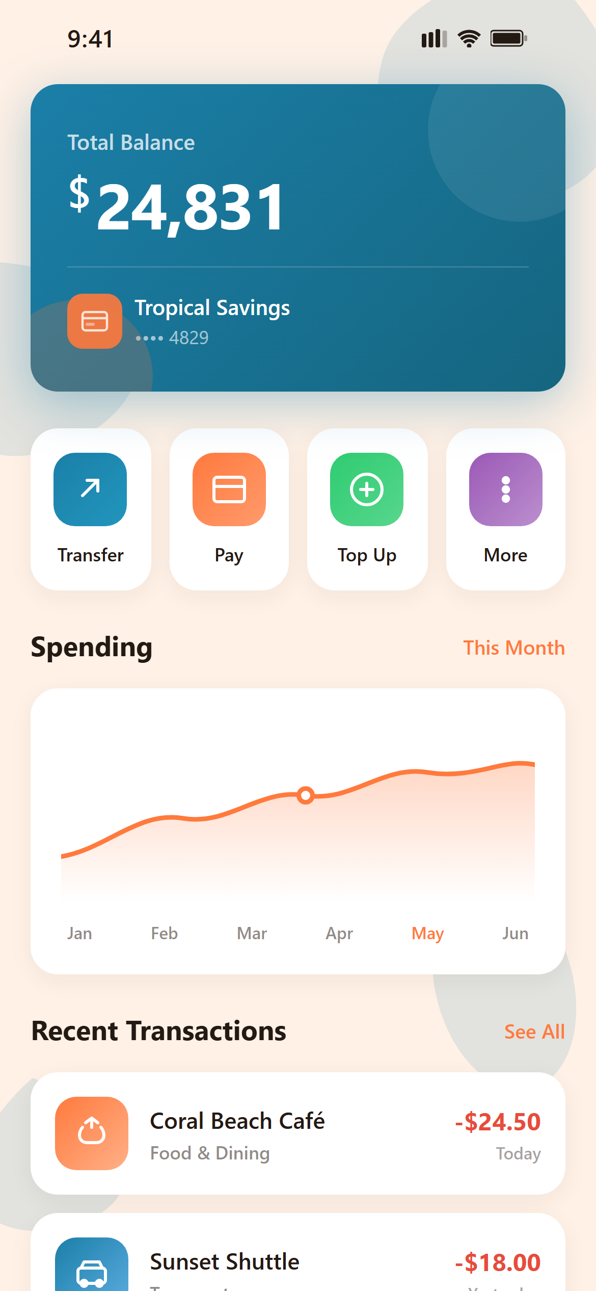 Tropical Vibrant Finance Overview