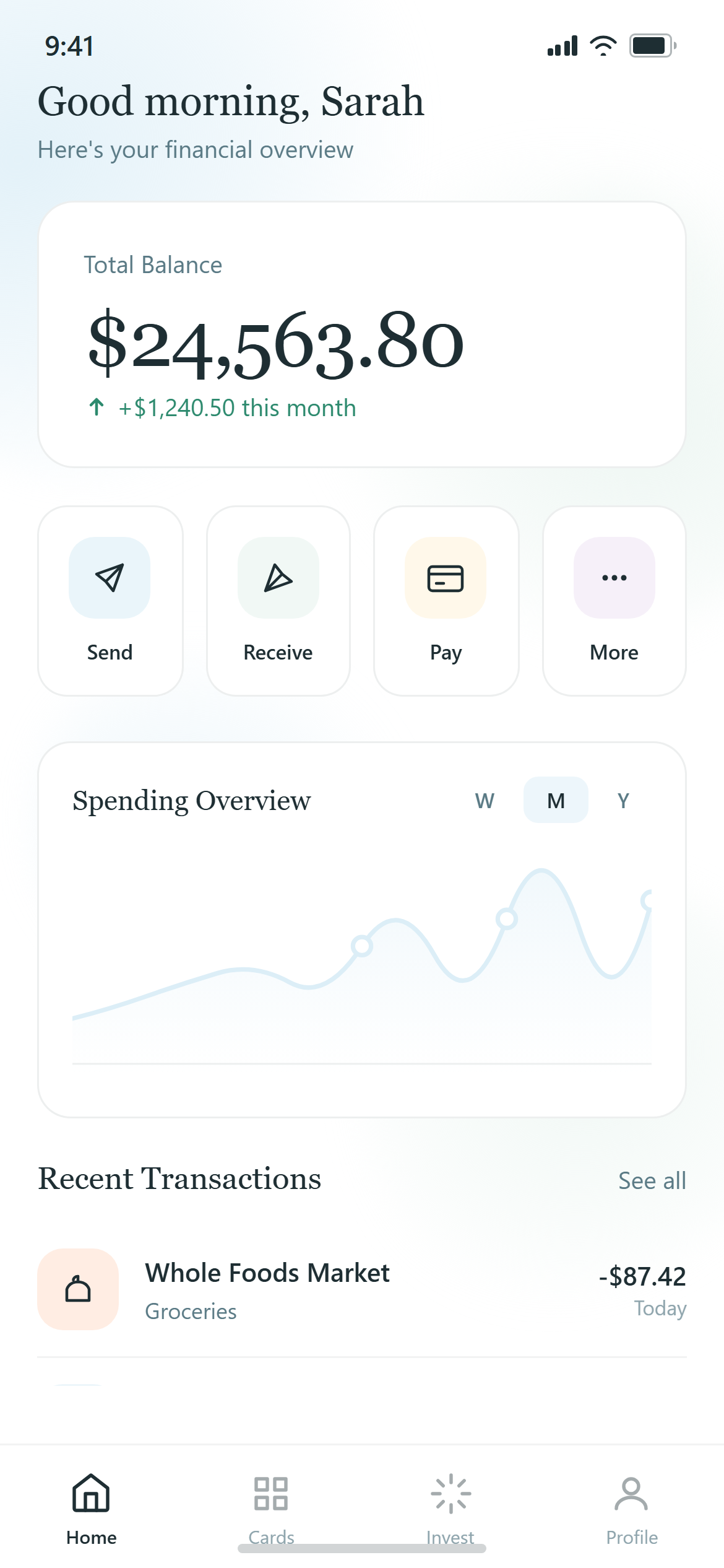 Watercolor Finance Overview