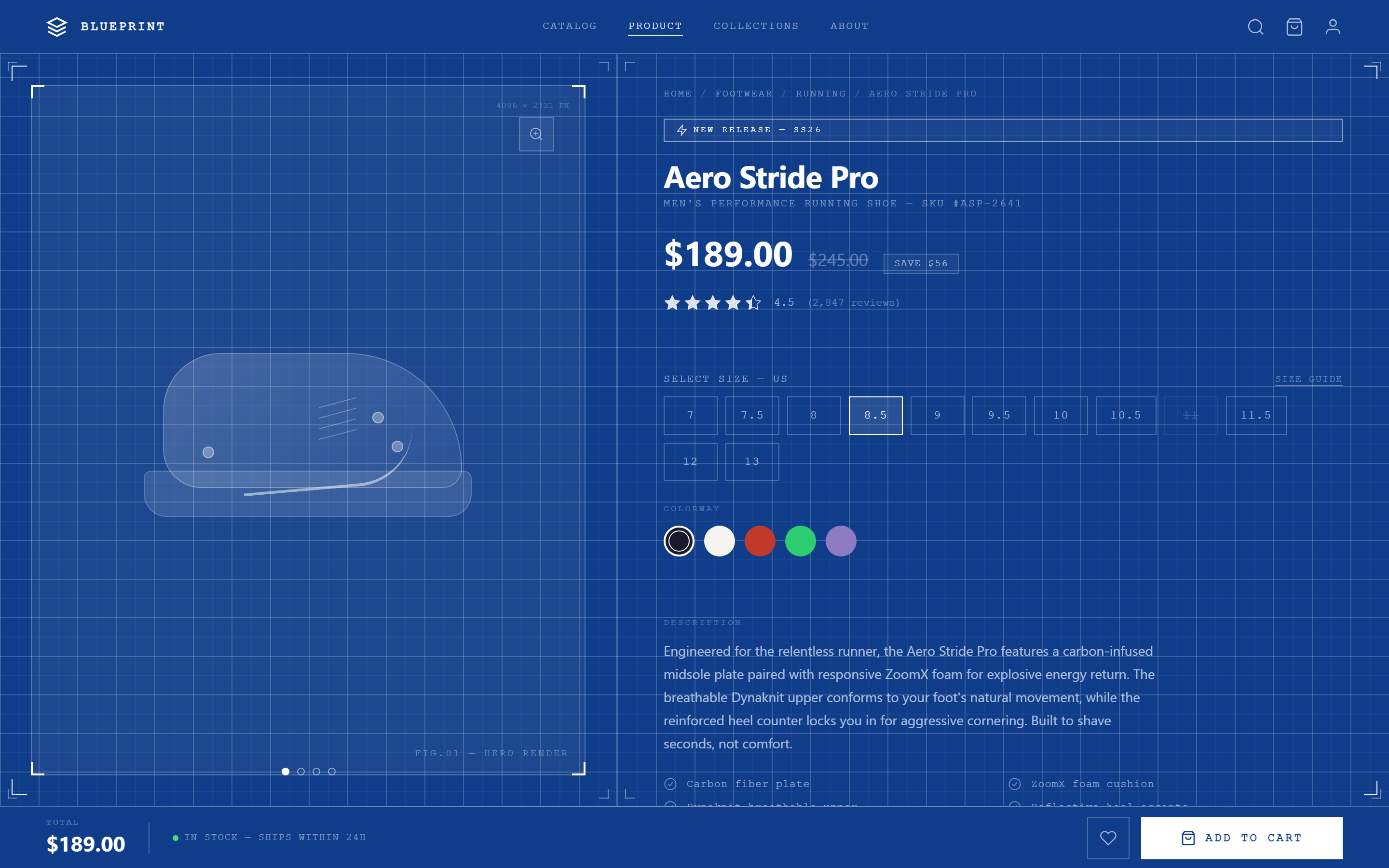 Blueprint Product Detail