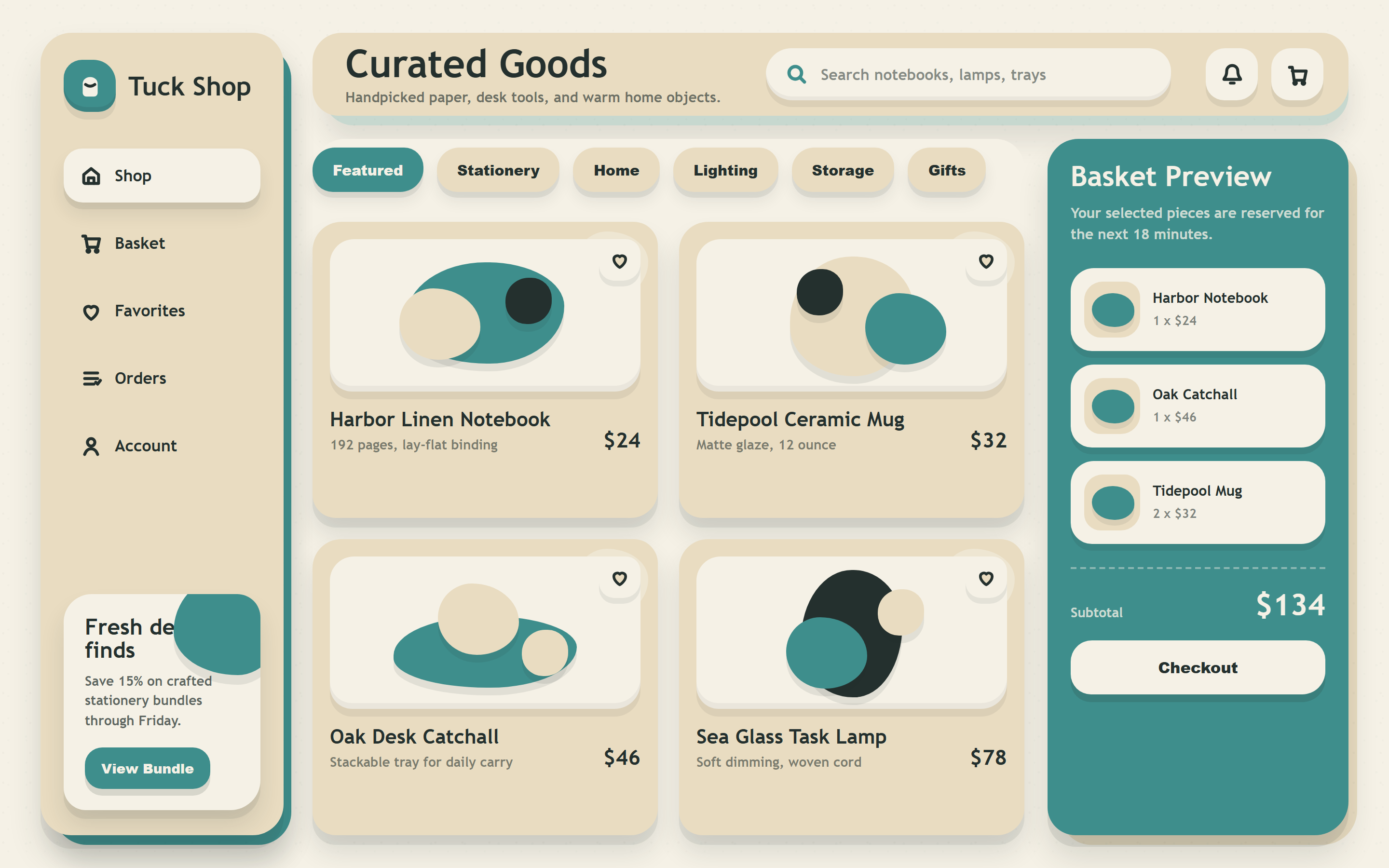 Paper Cut Product Grid