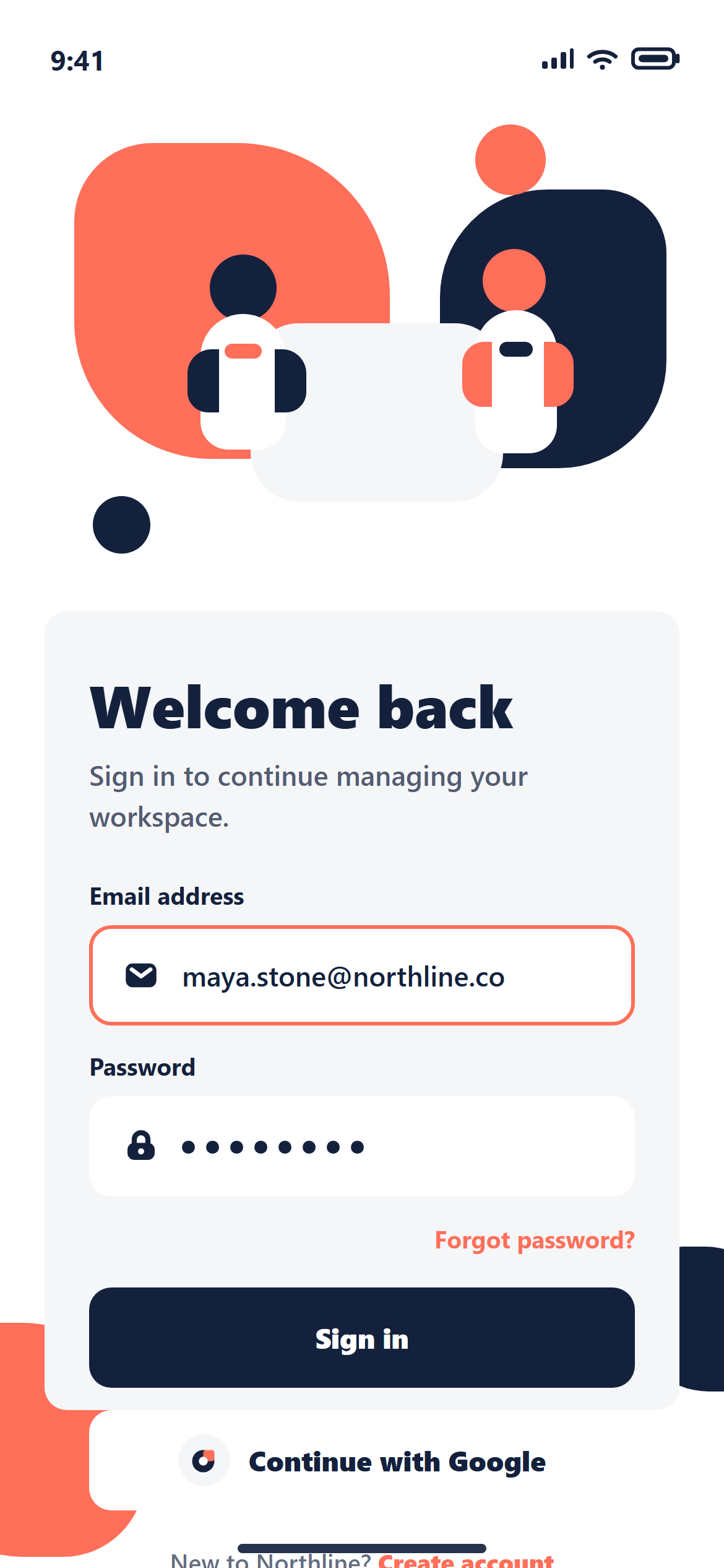 Flat Design 2.0 Login