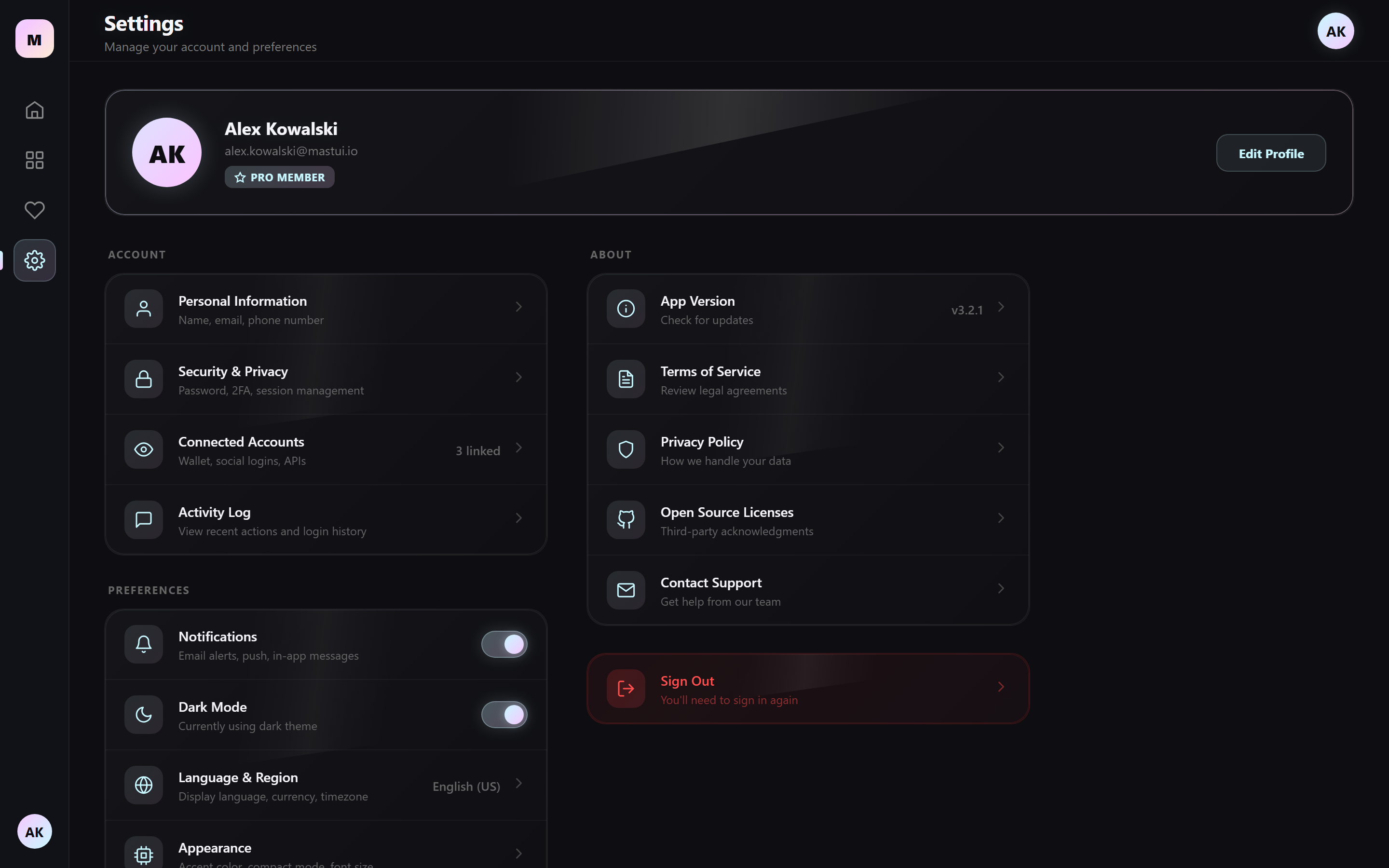 Holographic Settings
