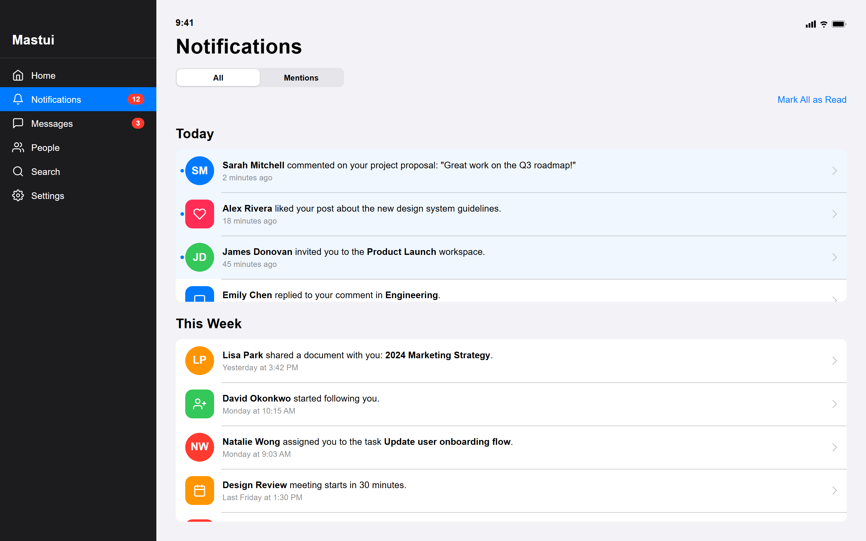 iOS Native Notifications