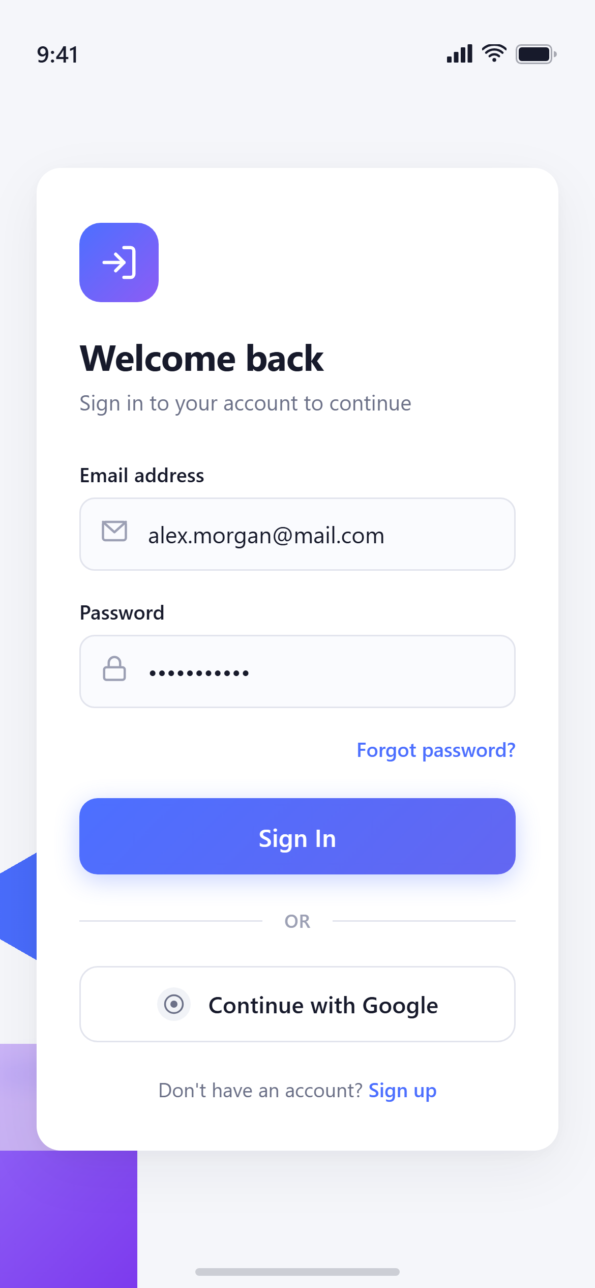 Isometric Login