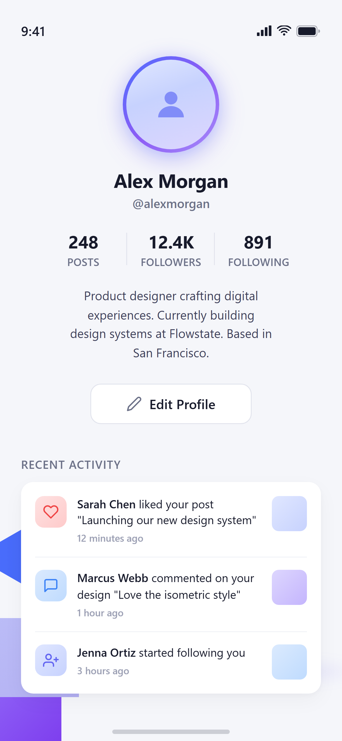 Isometric Profile