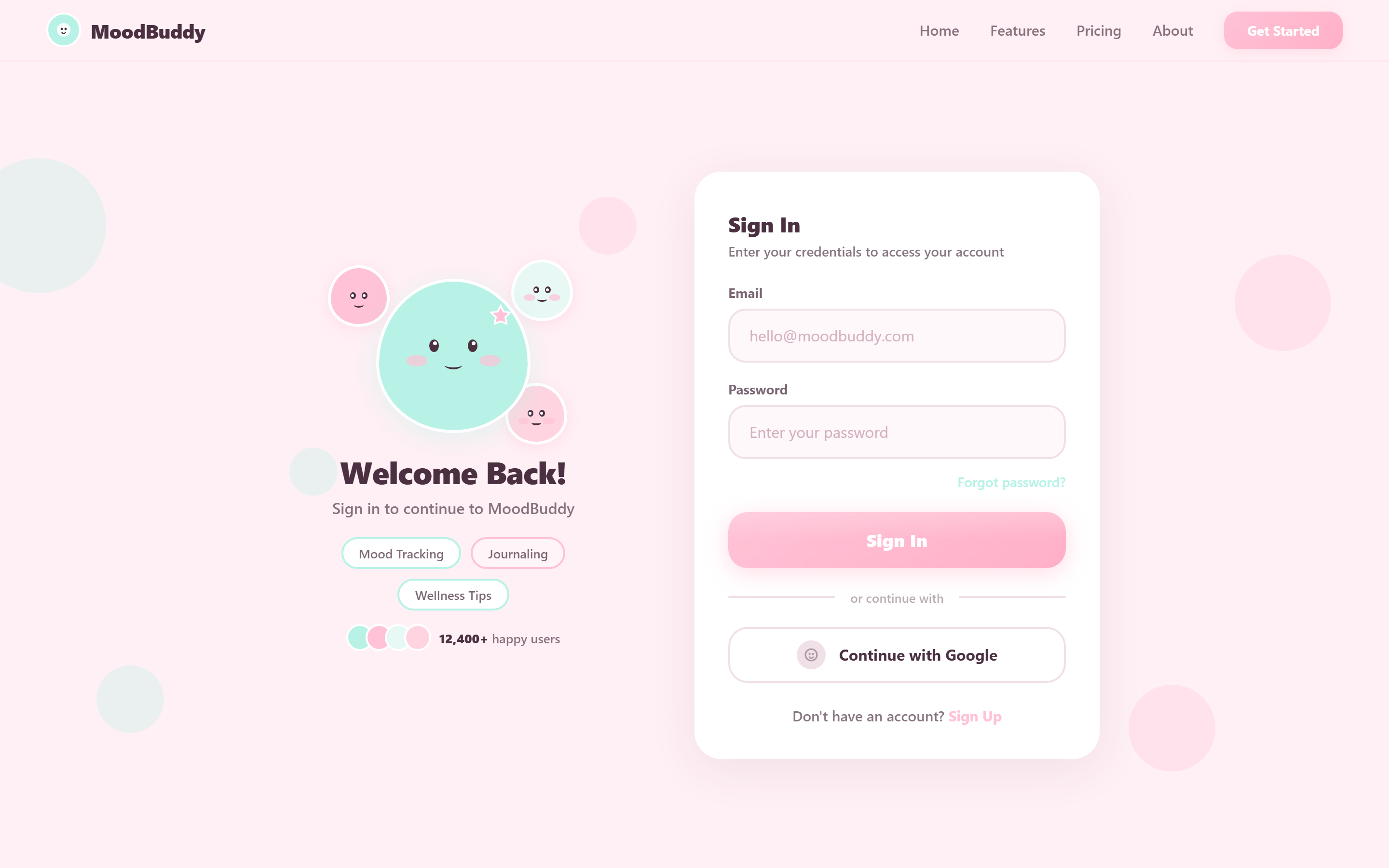 Kawaii Cute Login