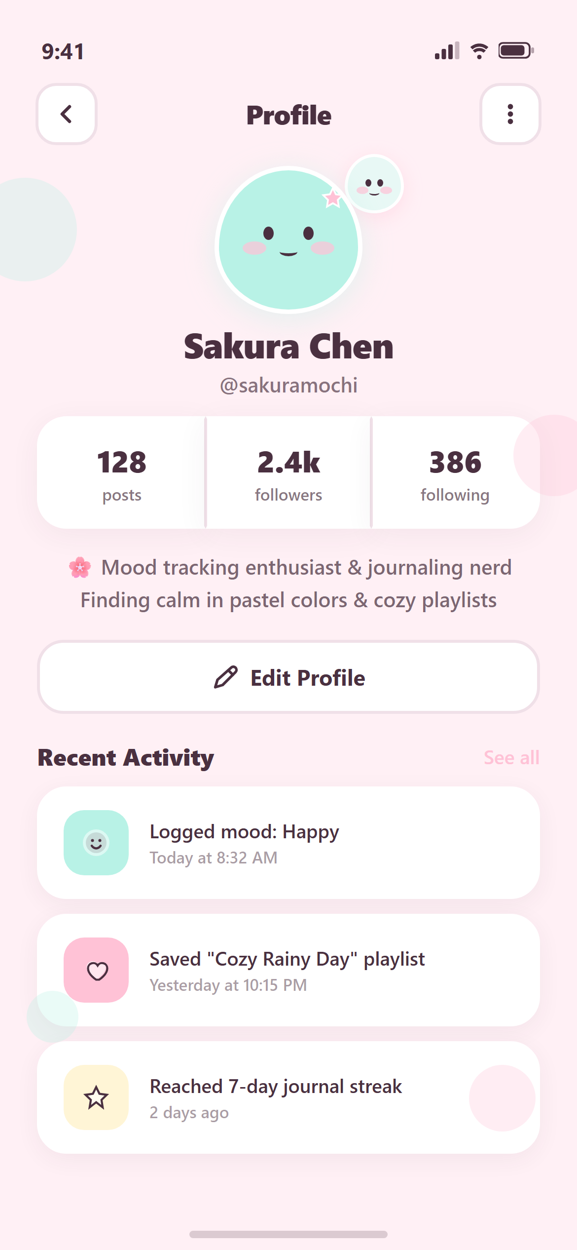 Kawaii Cute Profile