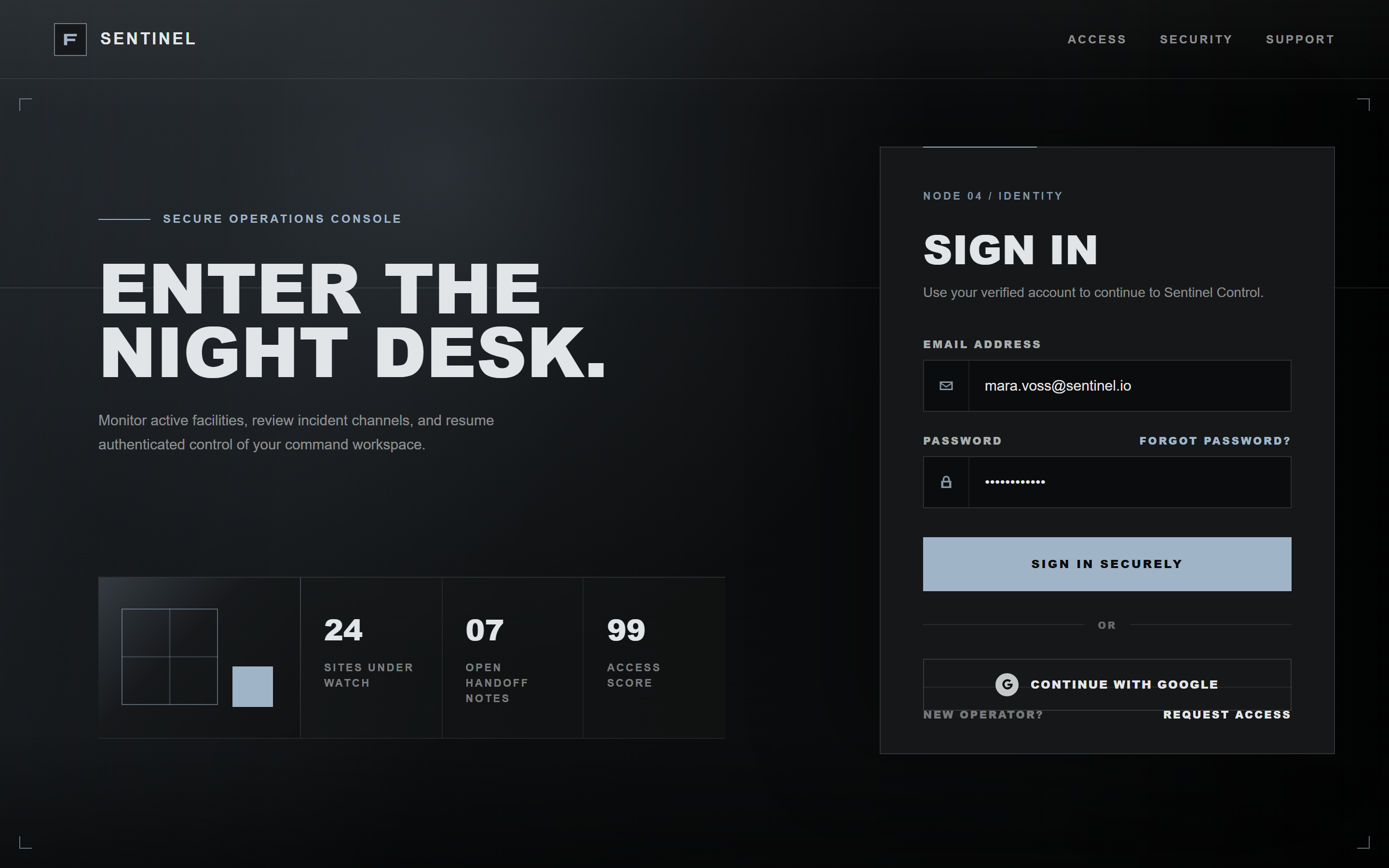 Cyber Noir Email Login