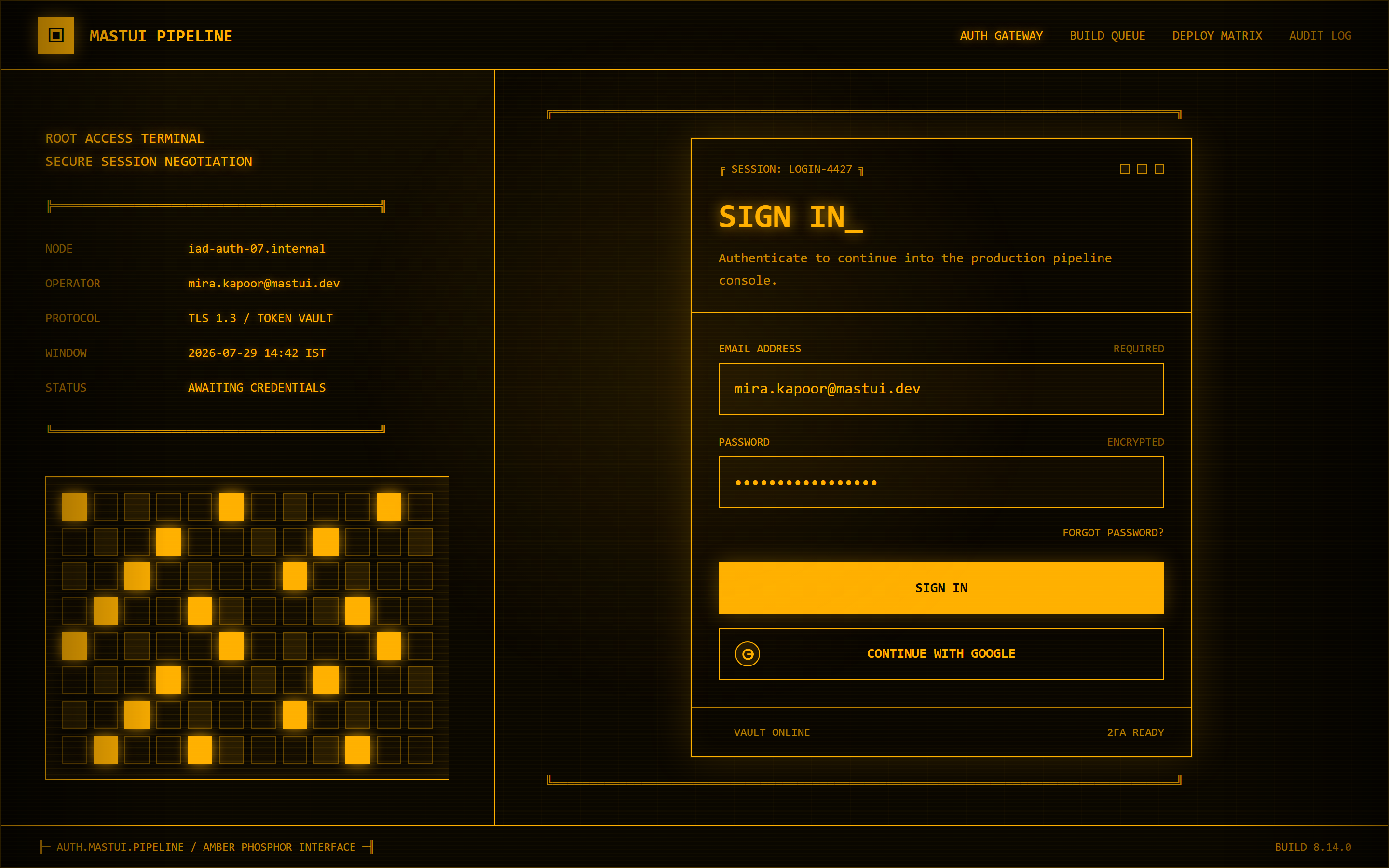 Terminal Hacker Email Login