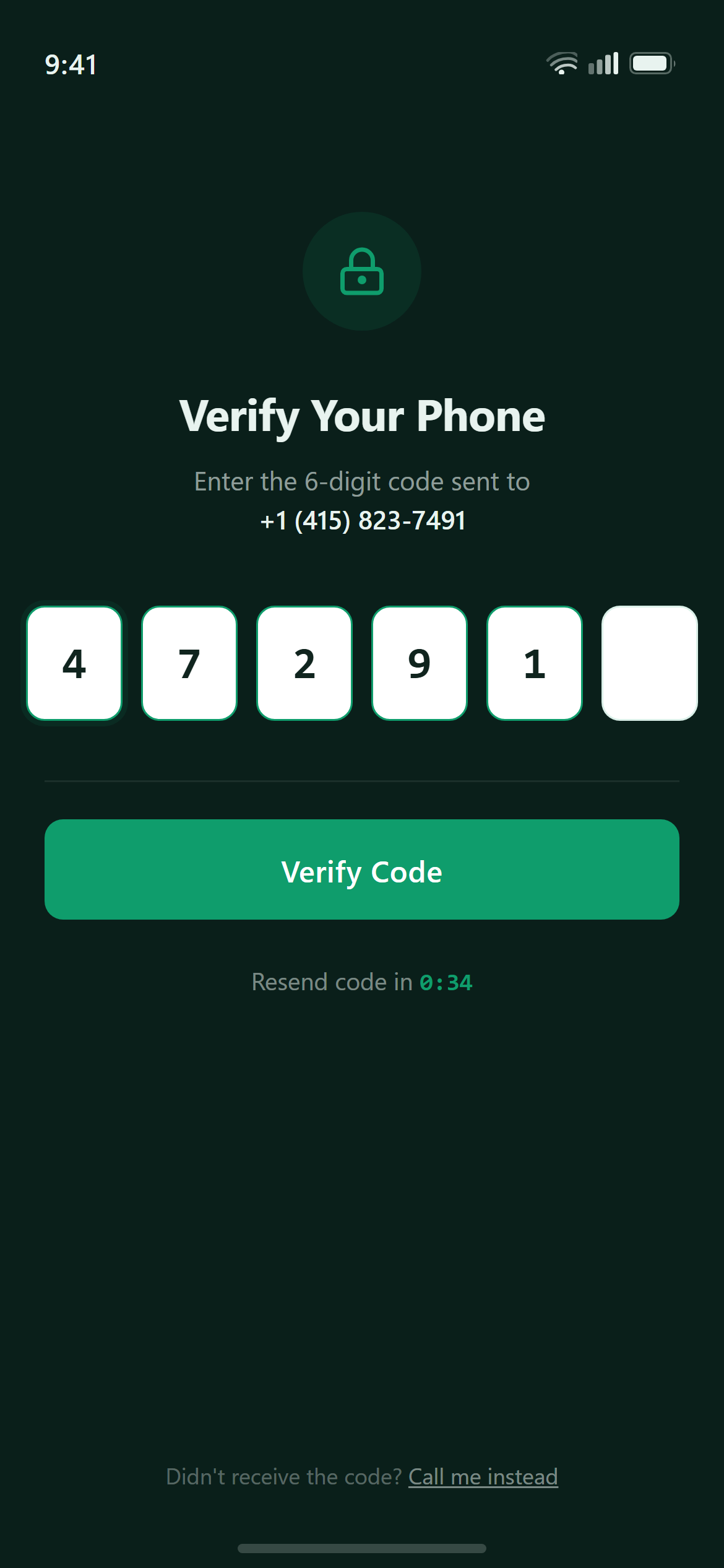 Fintech Trust OTP Verification