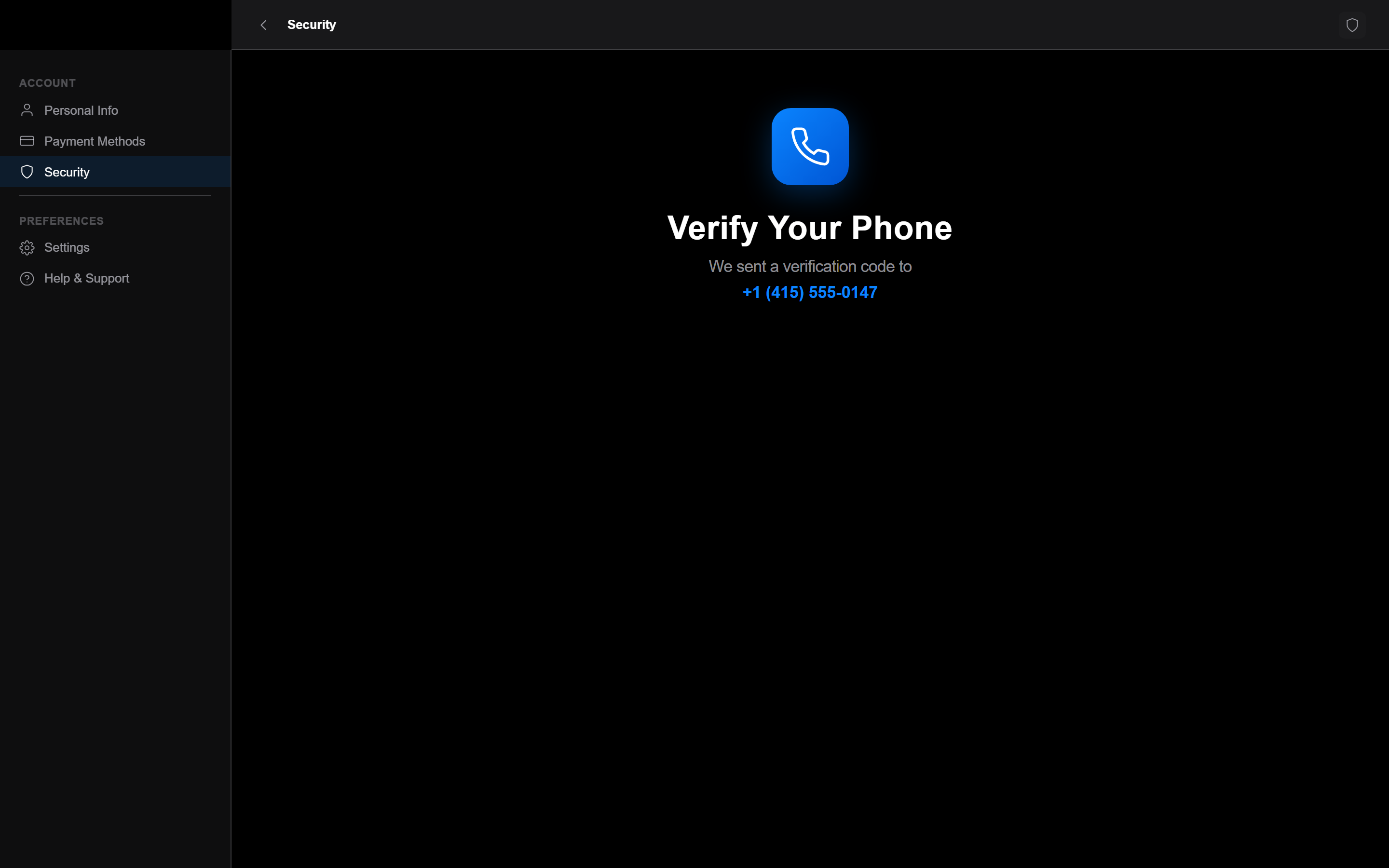 iOS Native OTP Verification