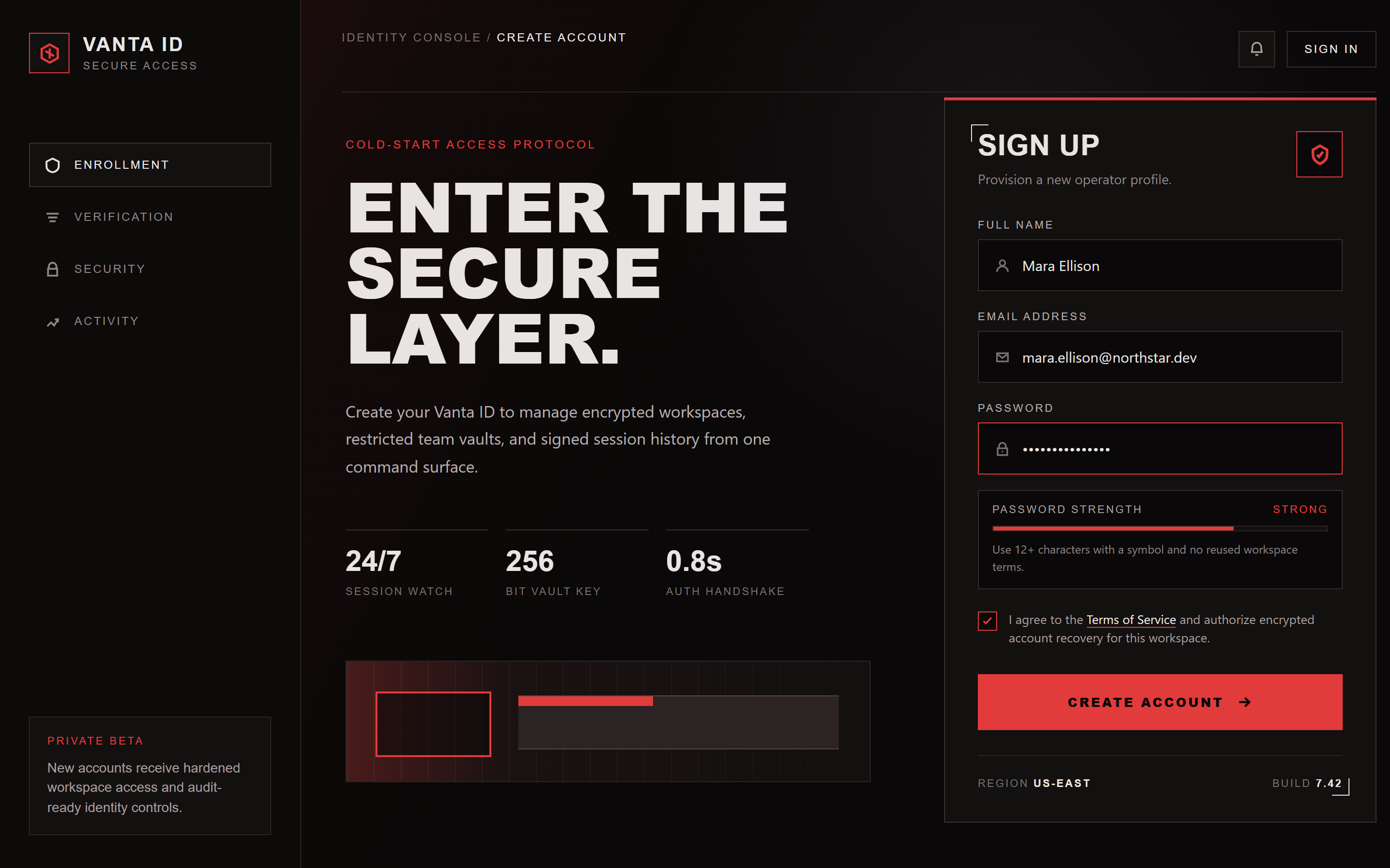 Cyber Noir Create Account