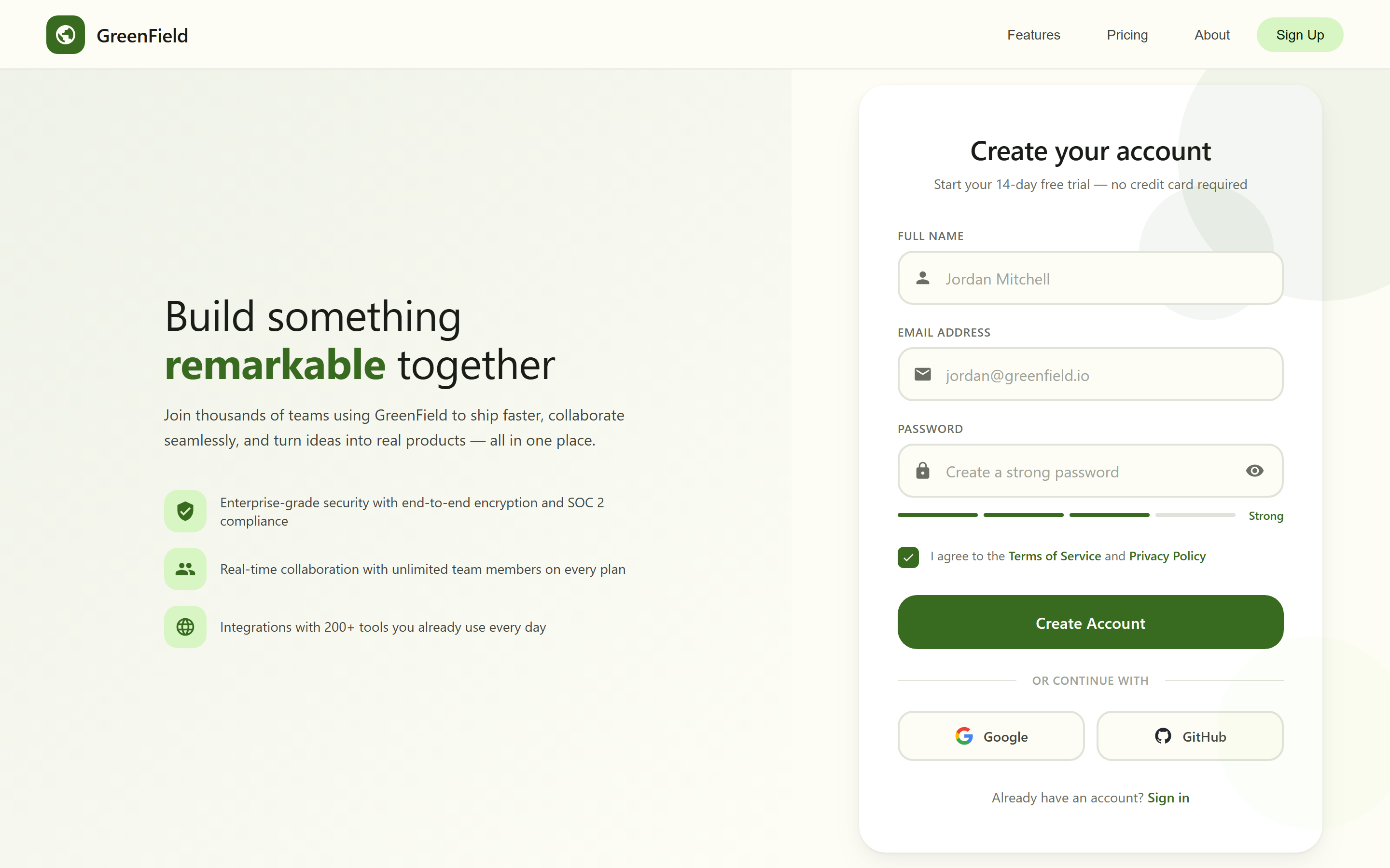 Material You Create Account