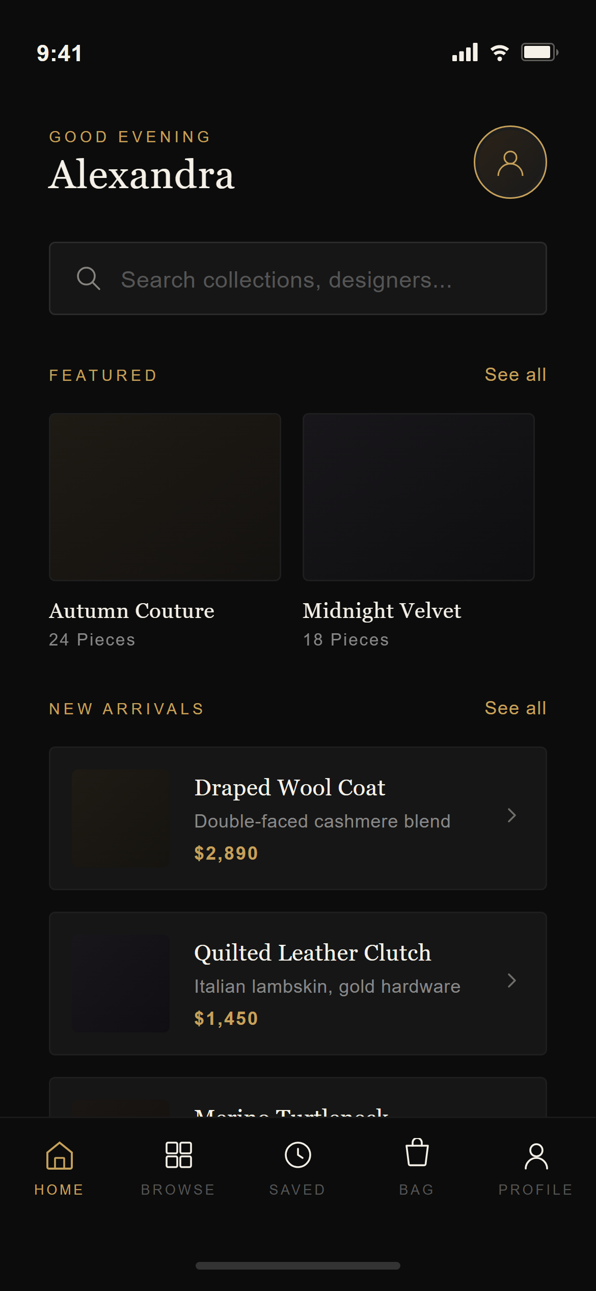 Luxury Dark