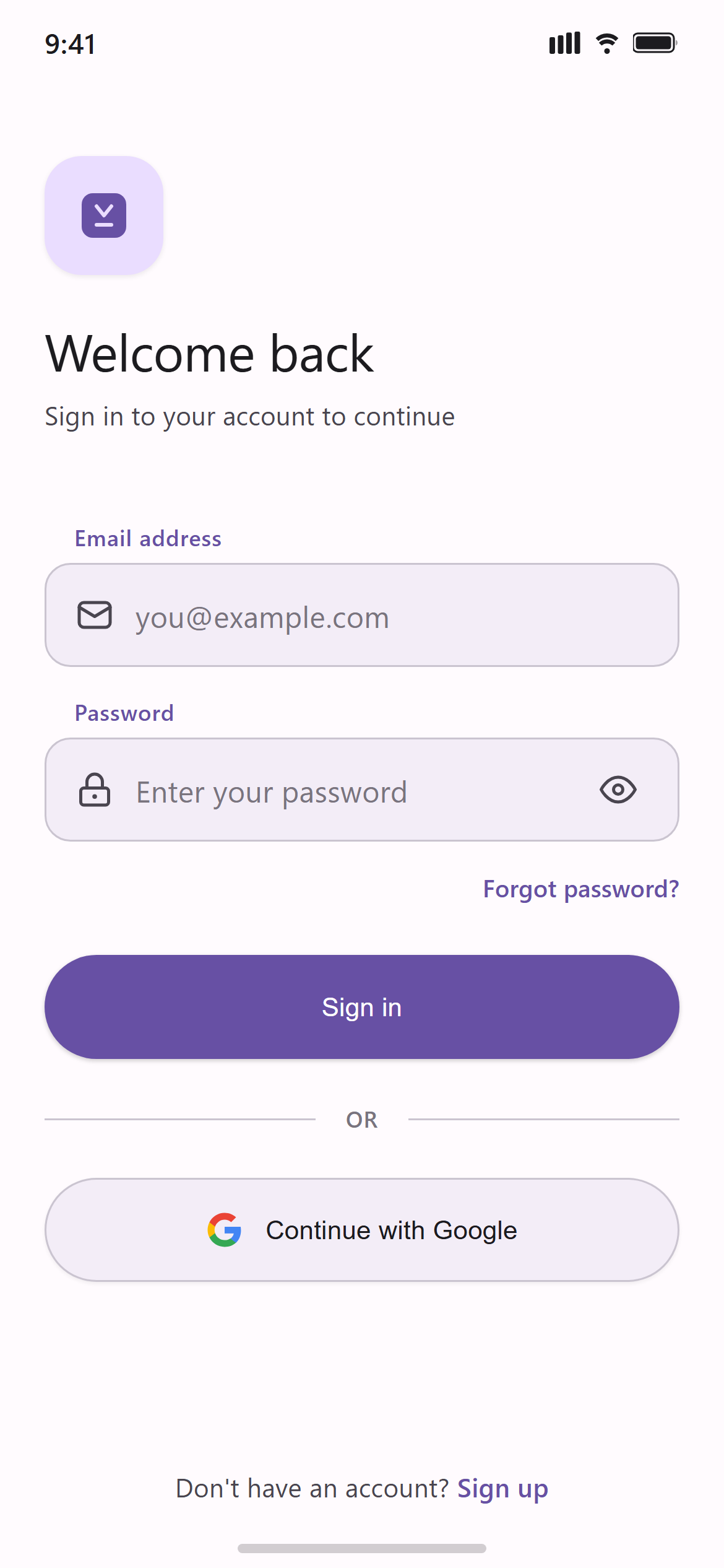 Material You Login