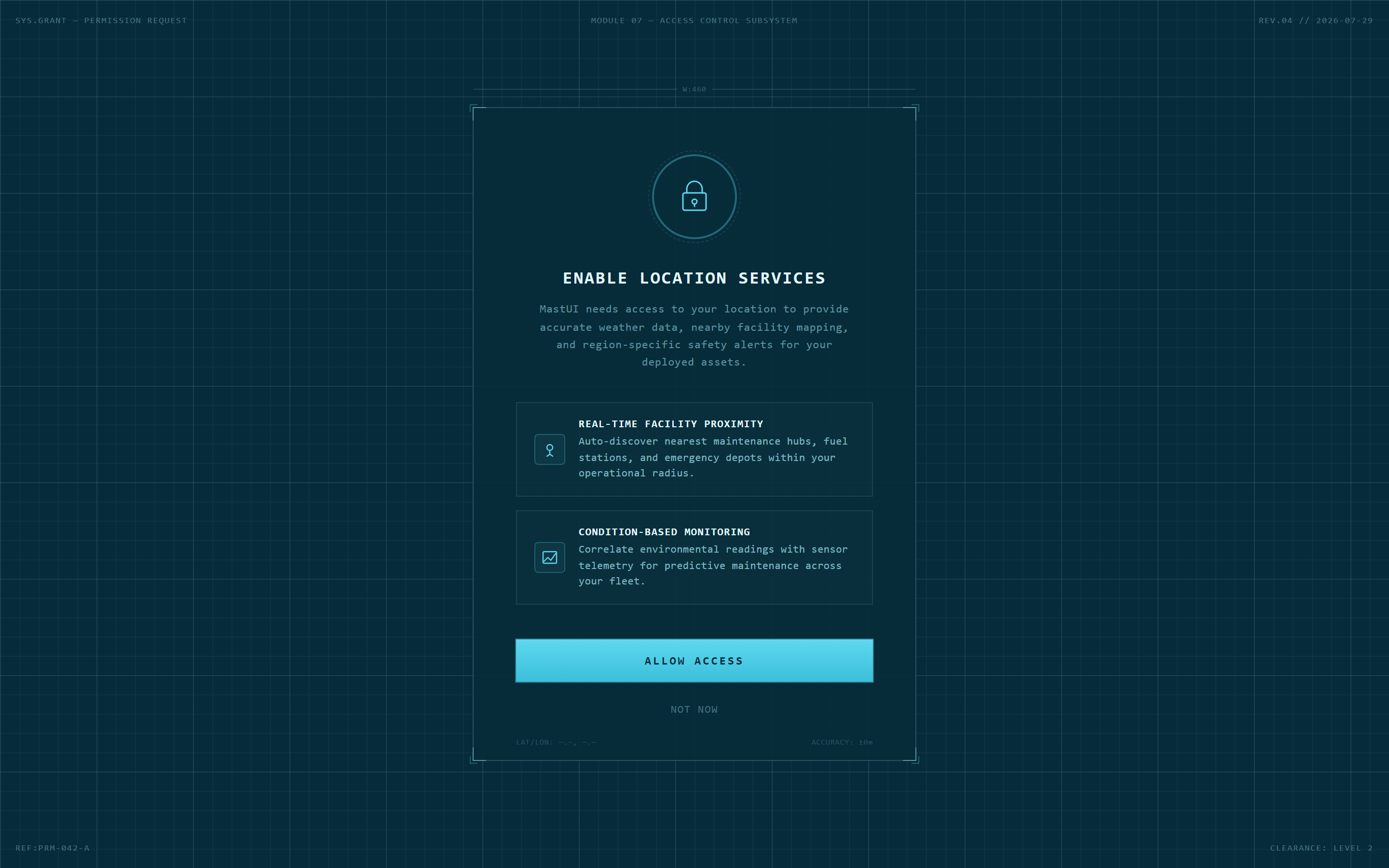 Blueprint Permissions