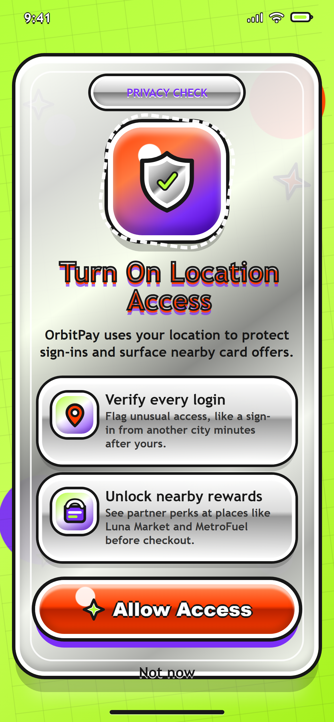 Retro Y2K Permissions