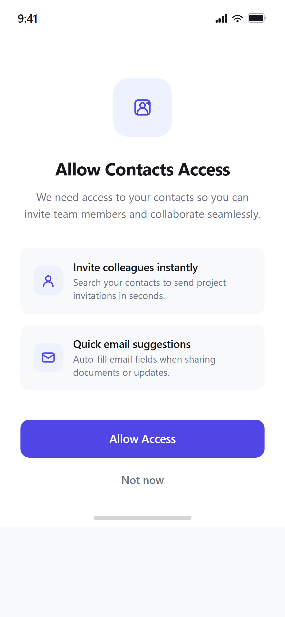 SaaS Clean Permissions