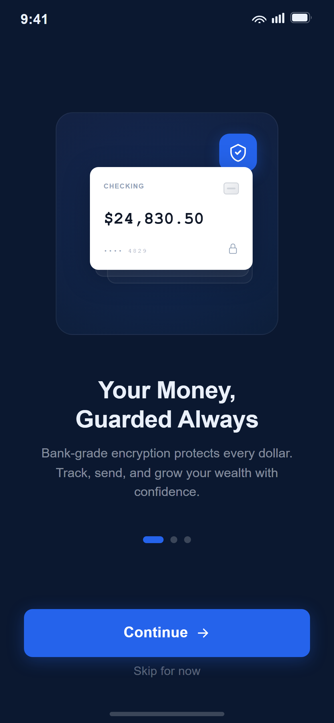 Fintech Trust Welcome Slide