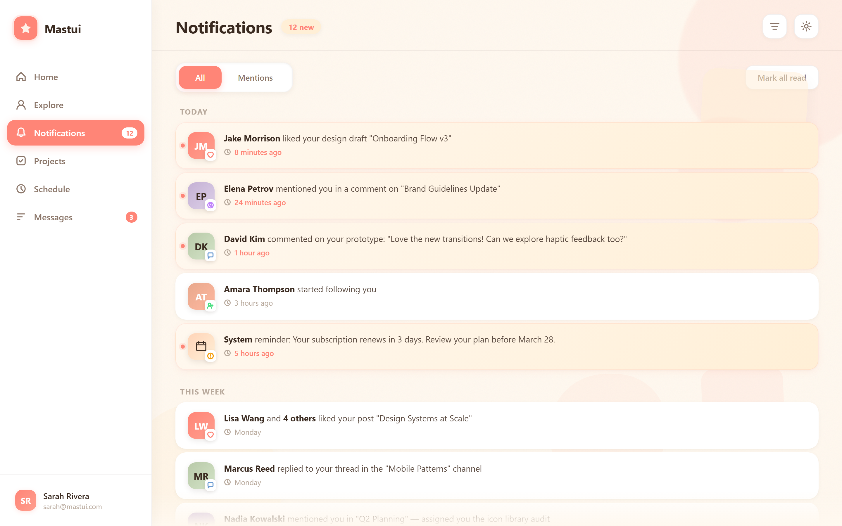 Paper Cut Notifications