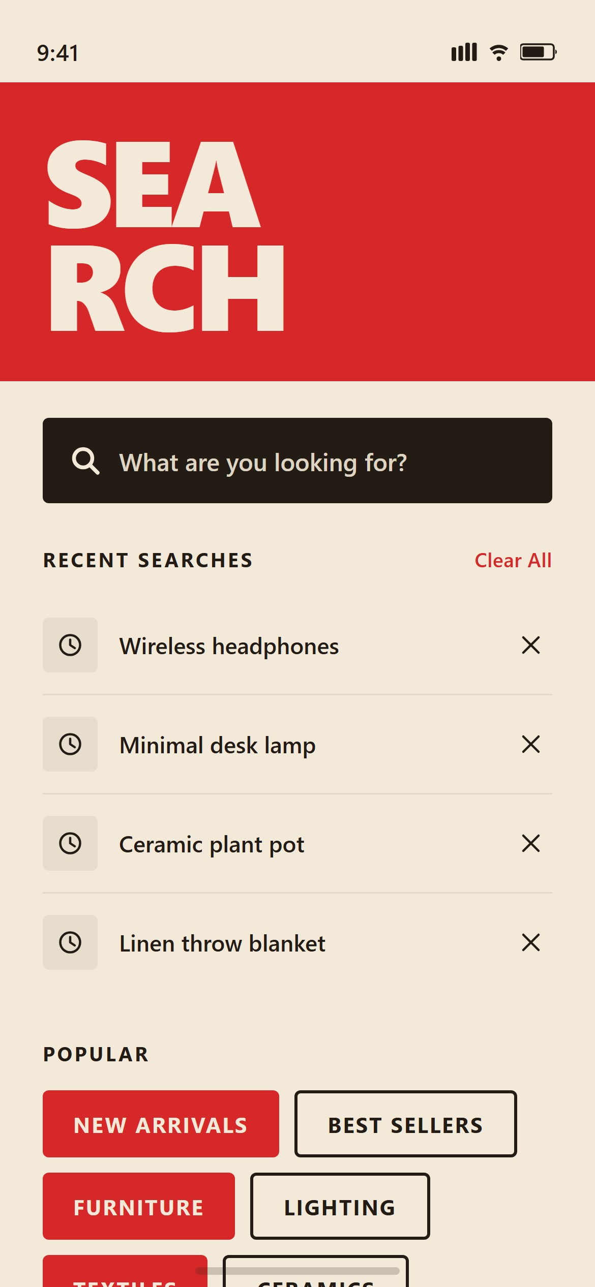 Bold Poster Search