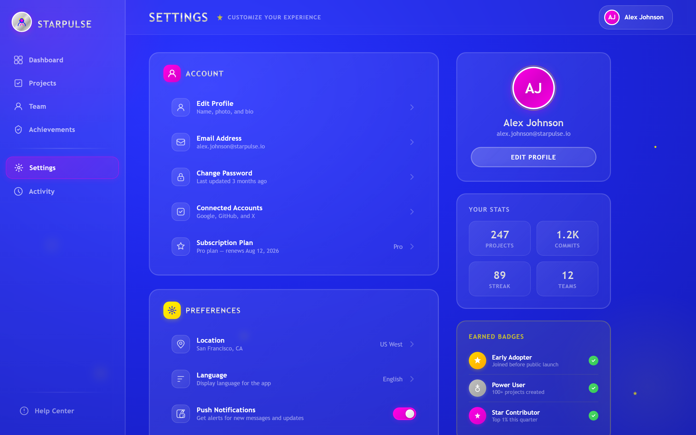 Retro Y2K Settings