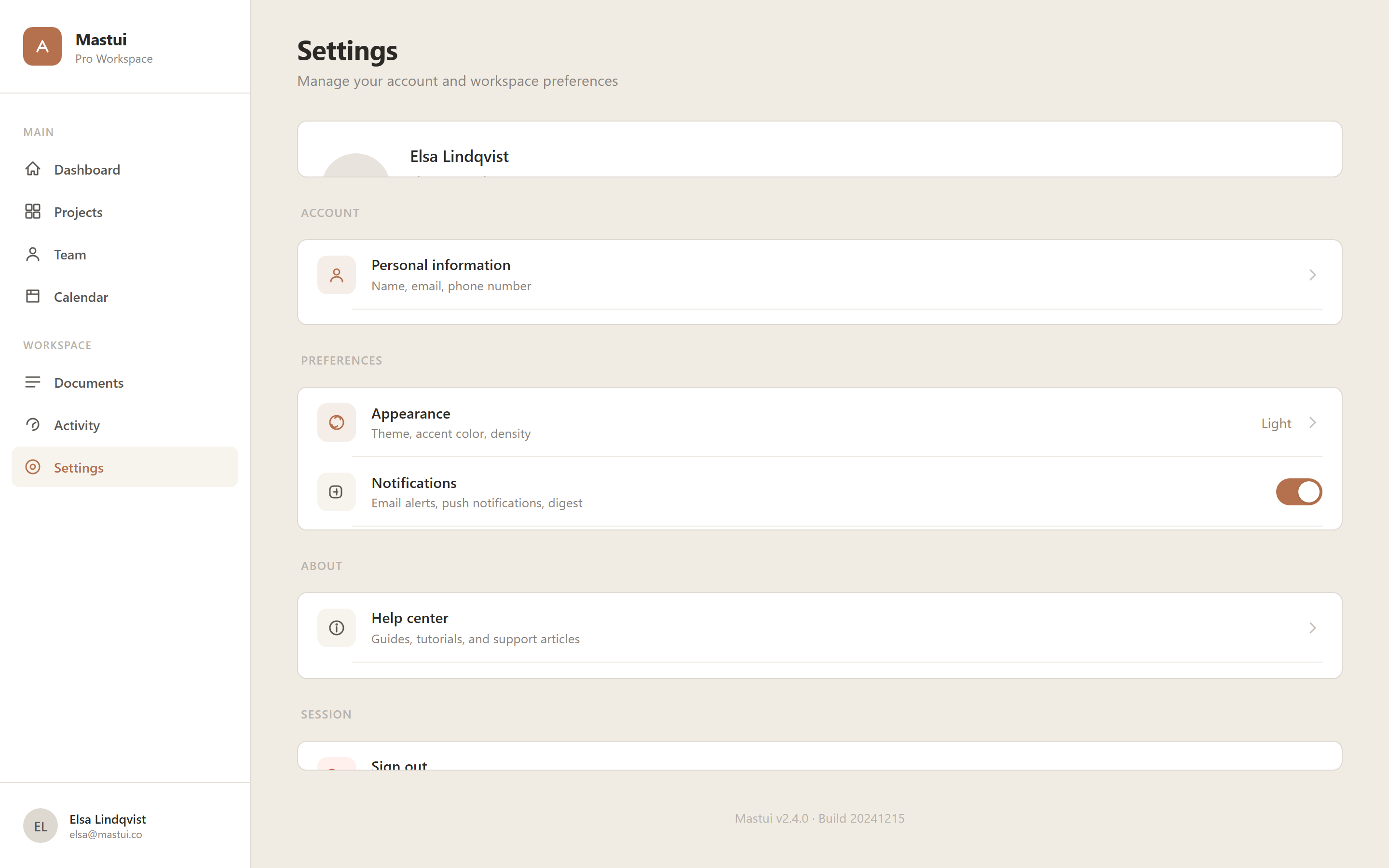 Scandinavian Nordic Settings