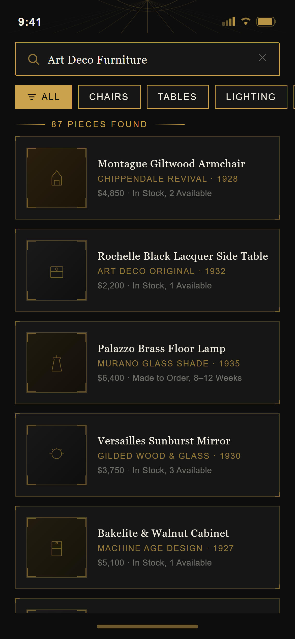 Art Deco Search Results