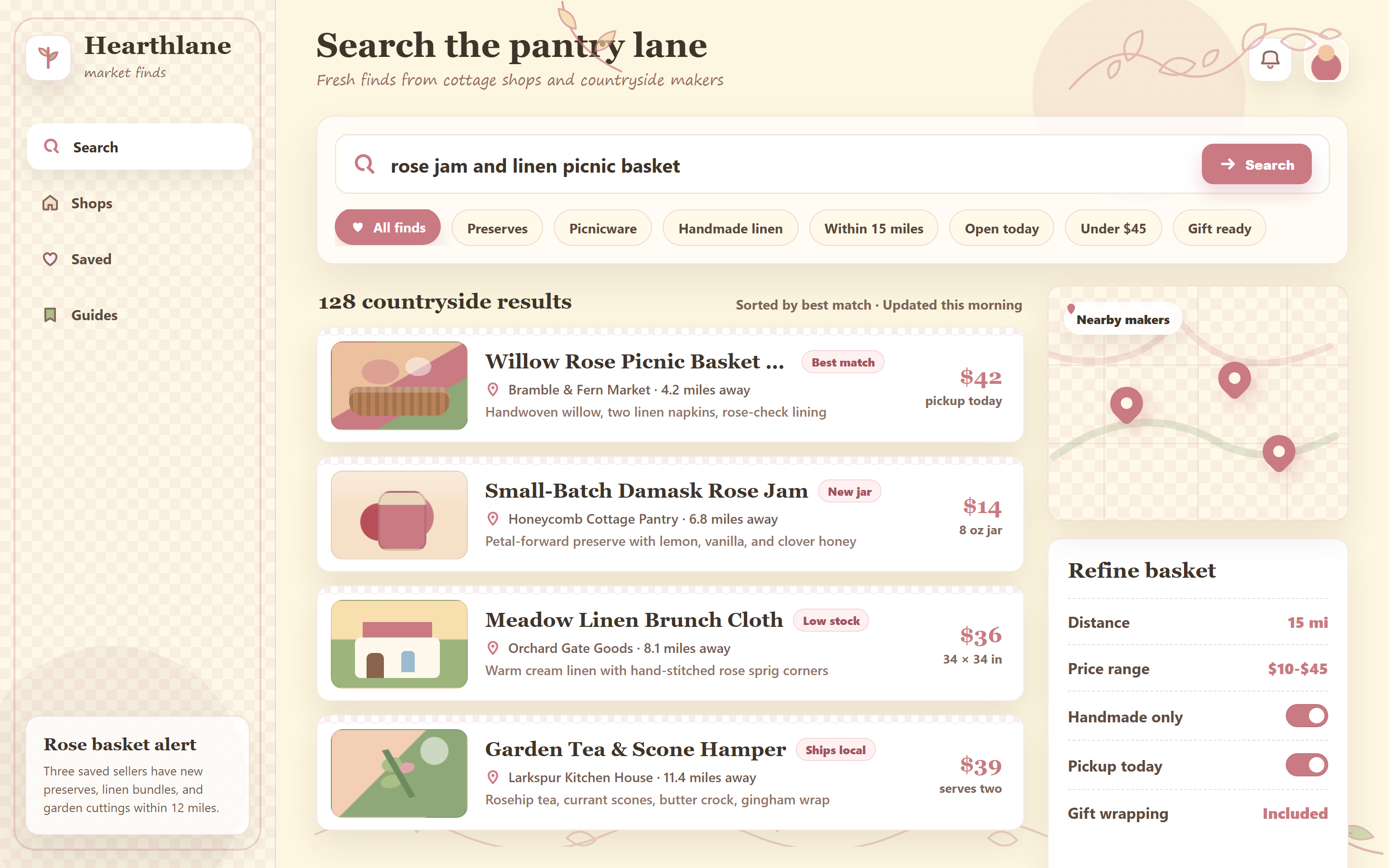 Cottagecore Search Results