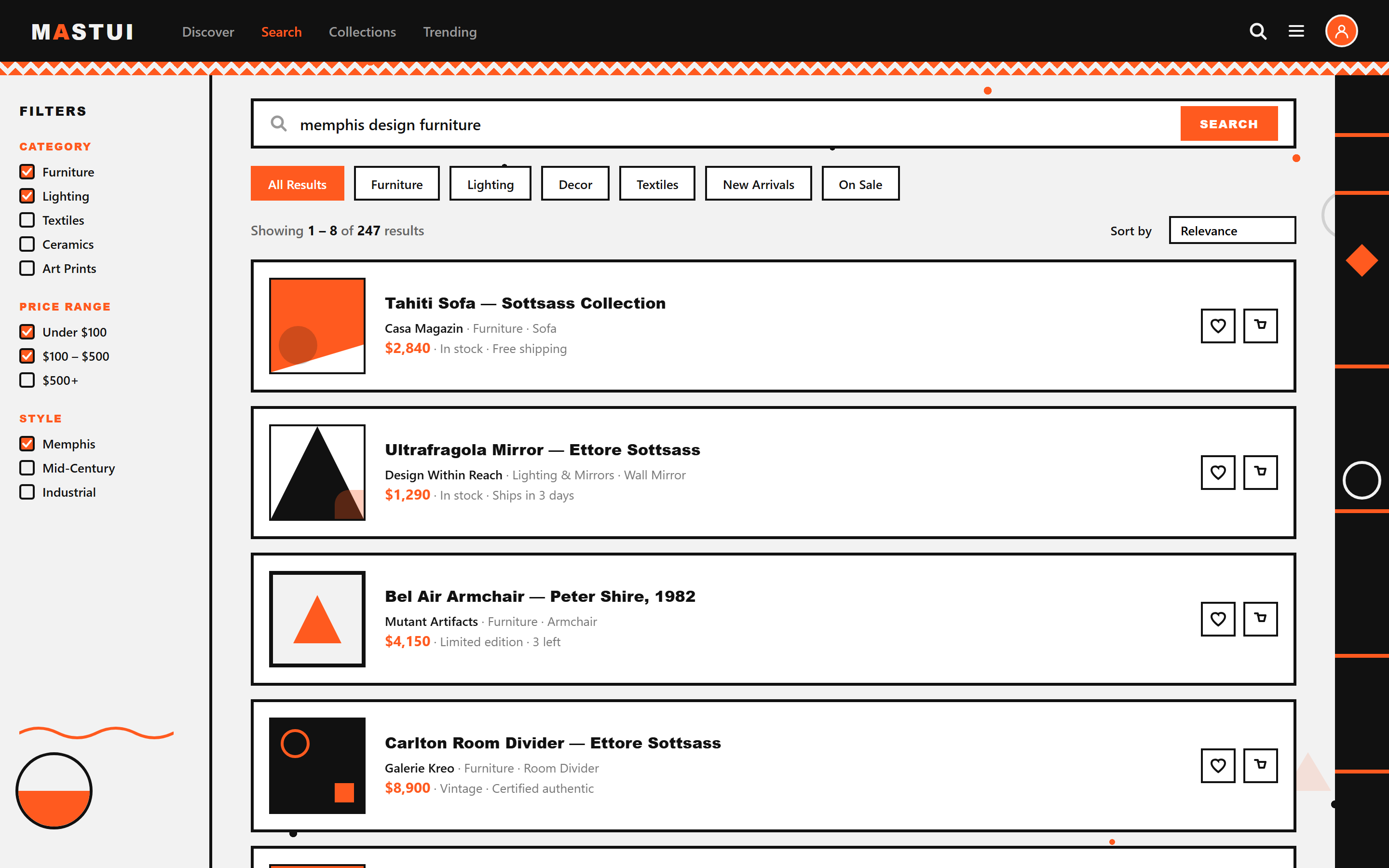 Memphis Pattern Search Results
