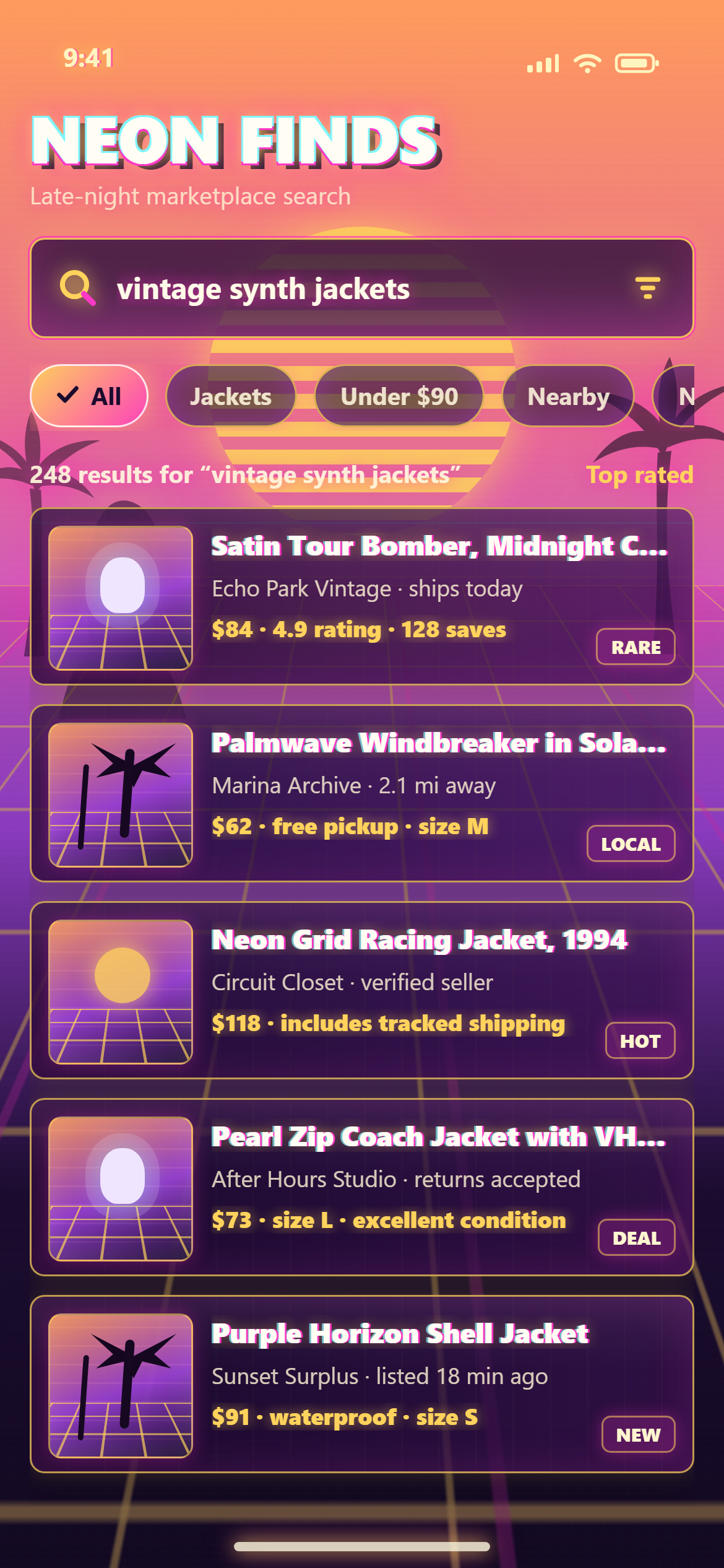 Vaporwave Search Results