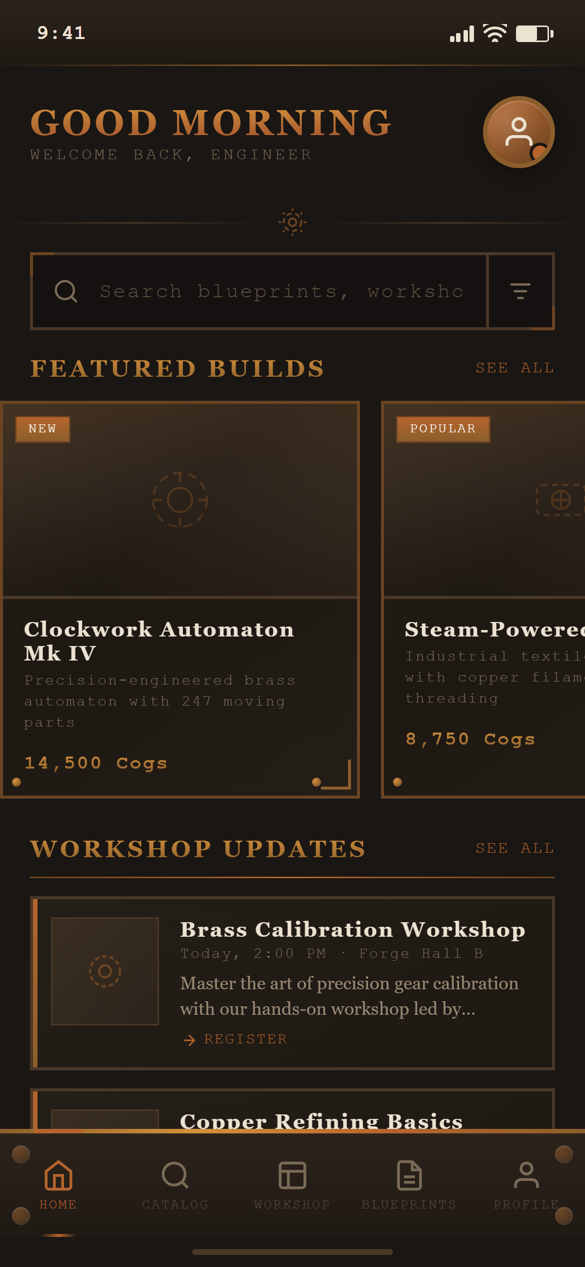 Steampunk Industrial Home