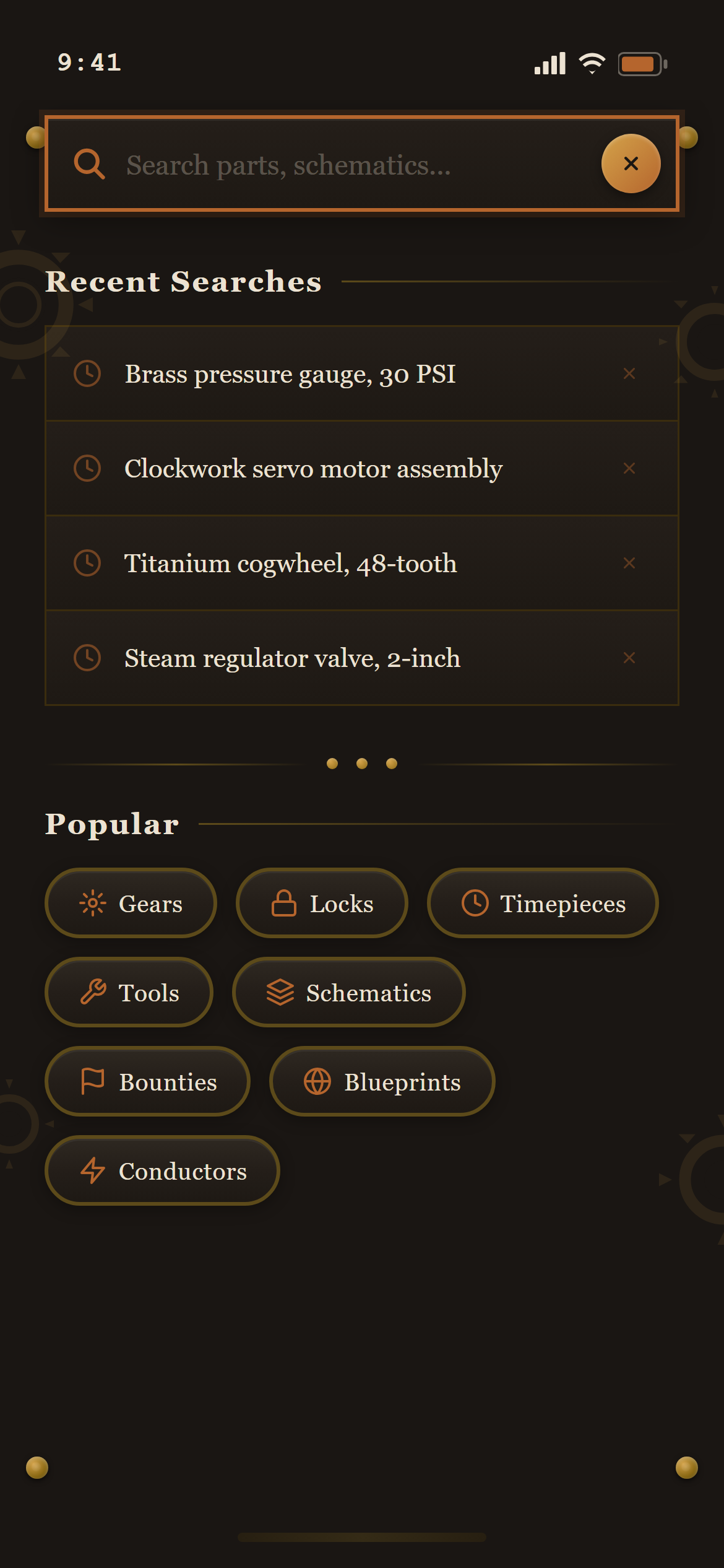 Steampunk Industrial Search