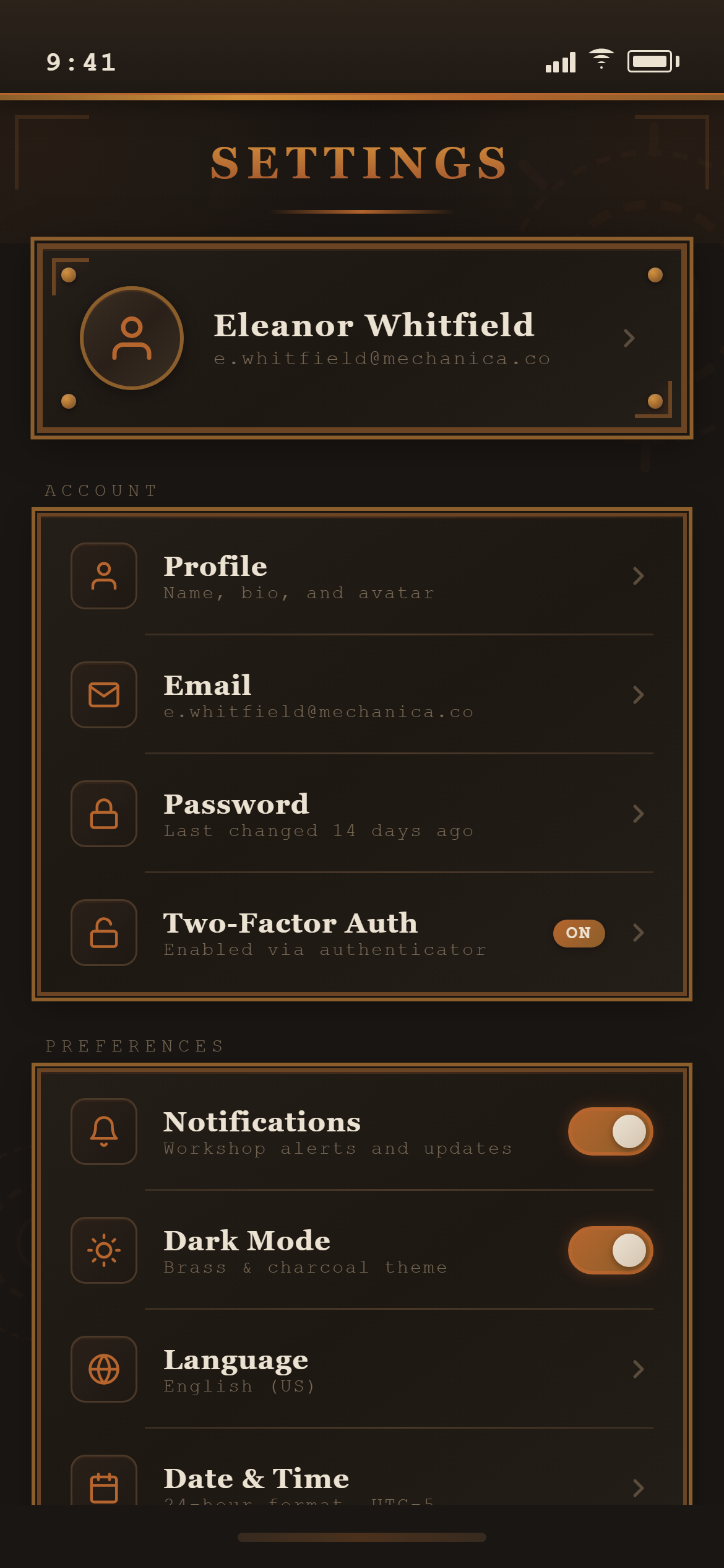 Steampunk Industrial Settings