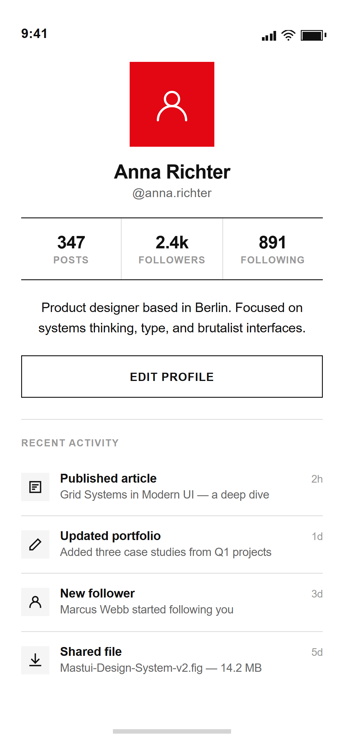 Swiss International Profile