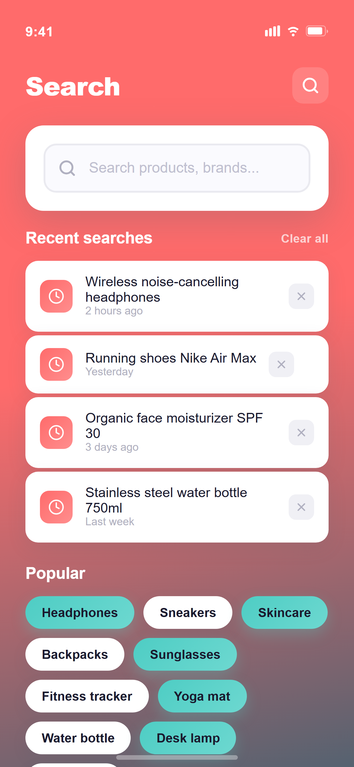Vibrant Gradient Search