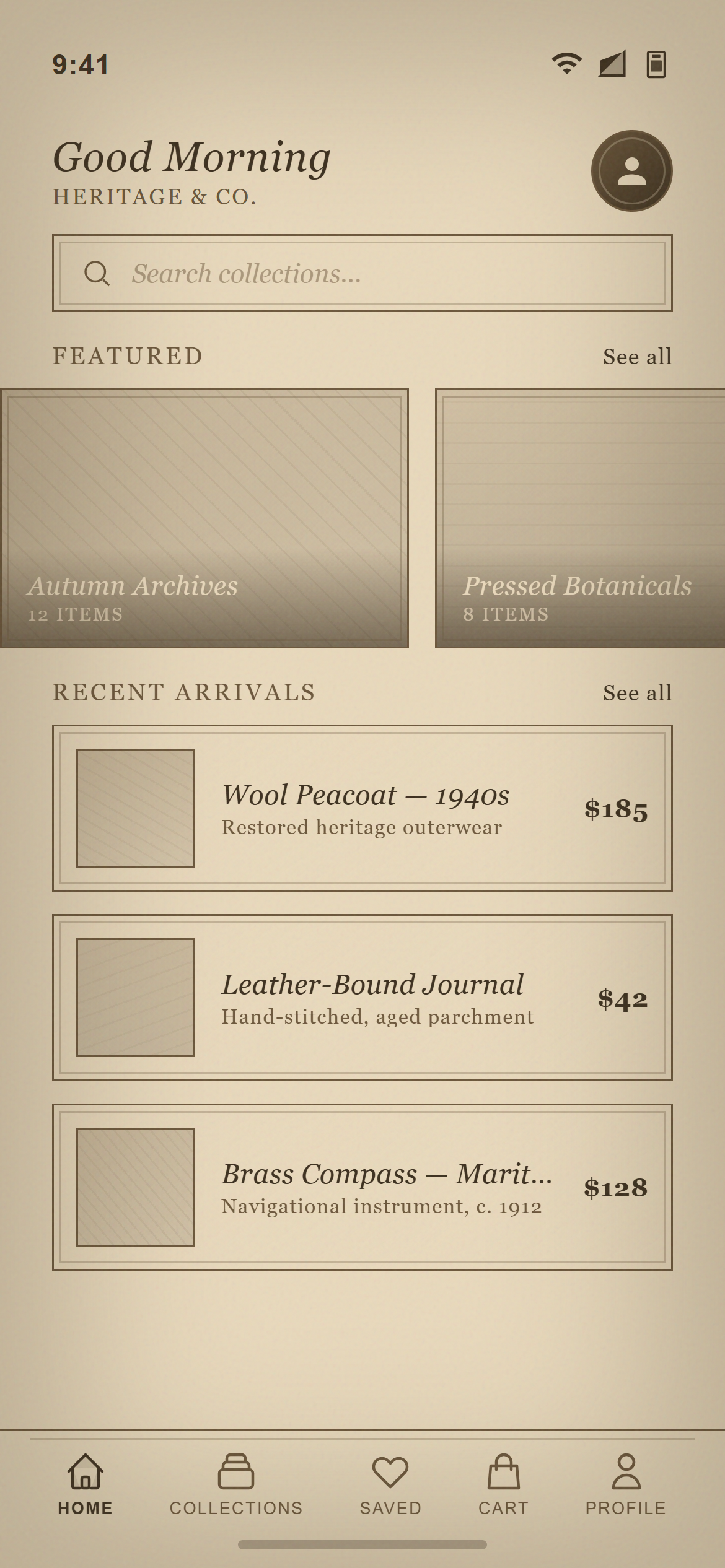 Vintage Sepia