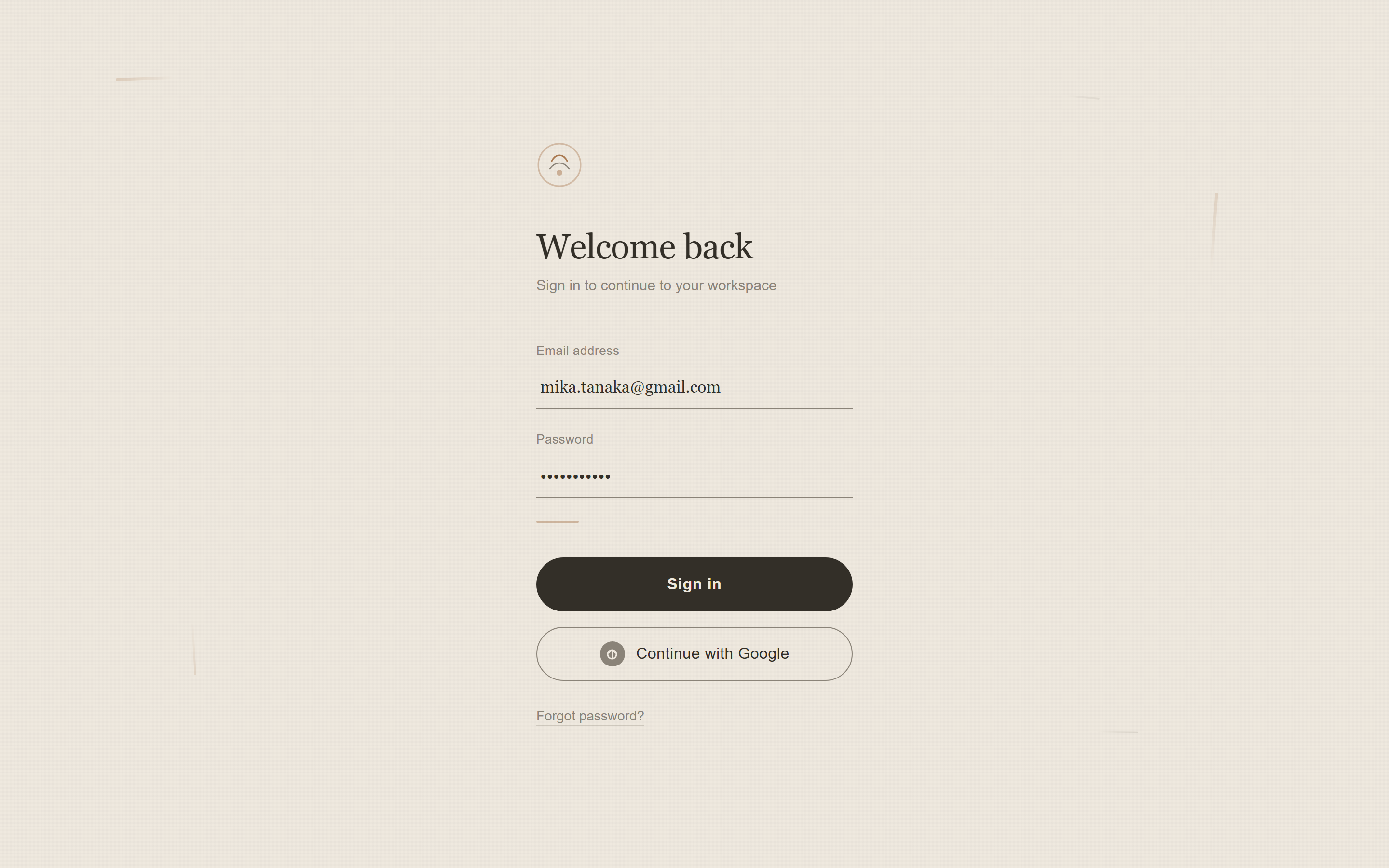 Wabi-Sabi Login